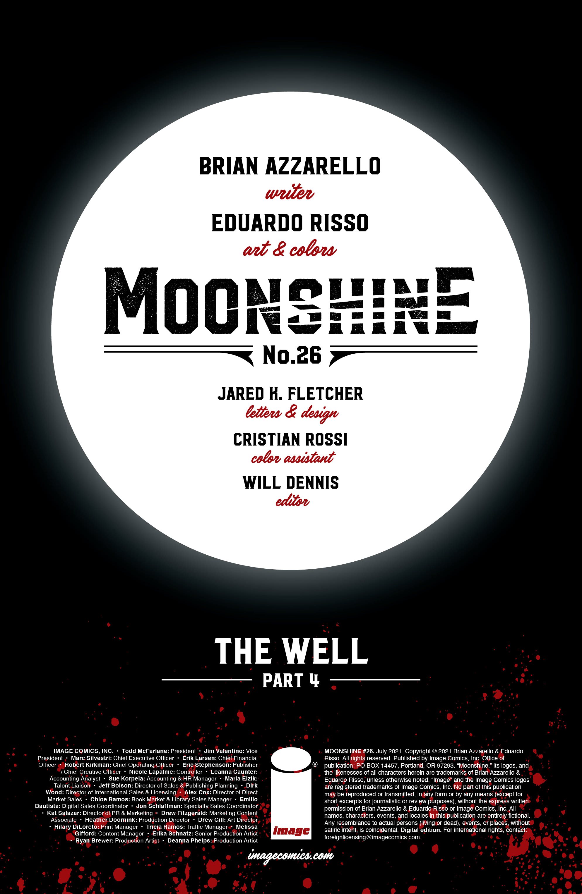Read online Moonshine comic -  Issue #26 - 2