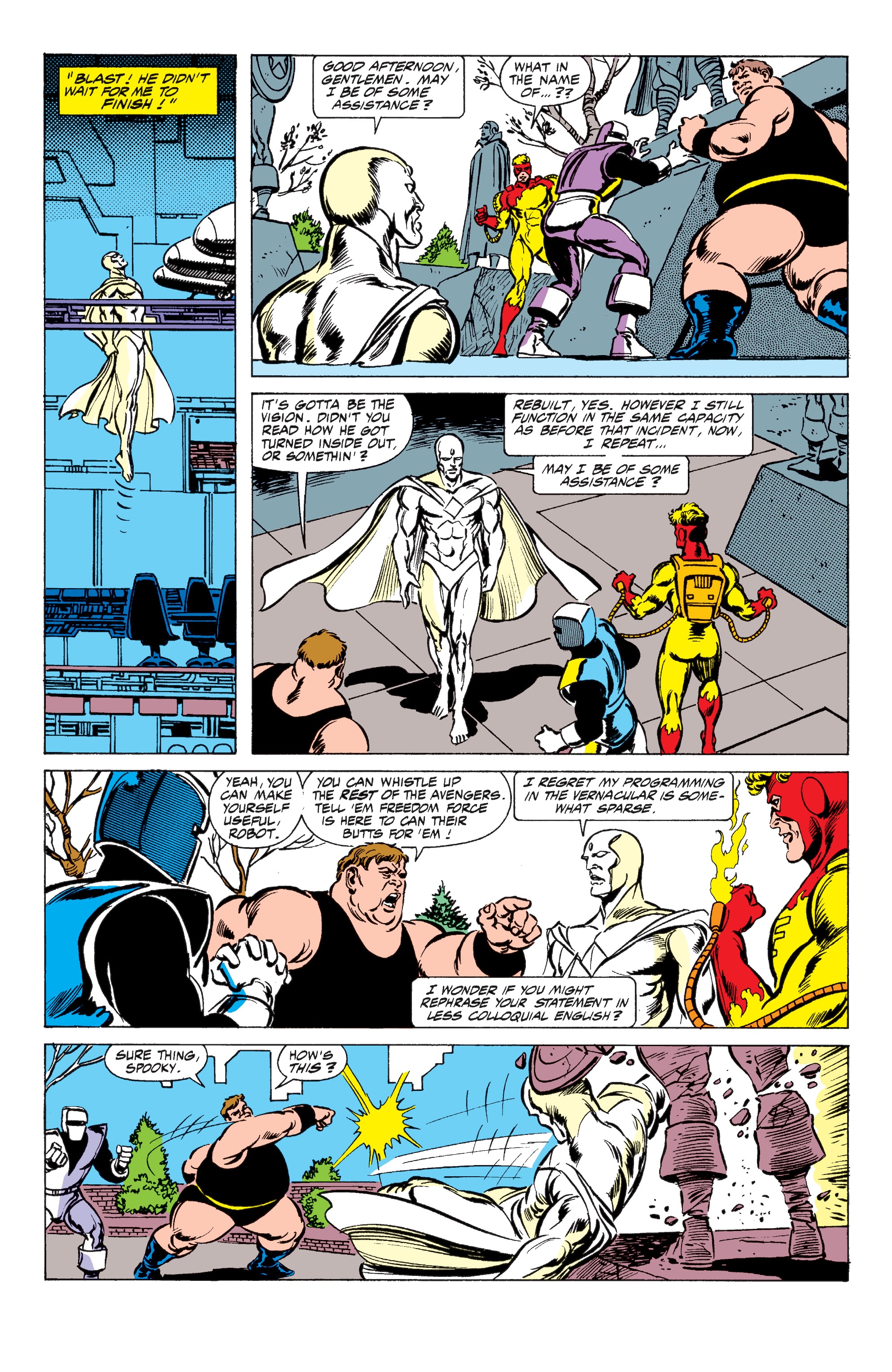 Read online Avengers West Coast Epic Collection: How The West Was Won comic -  Issue #Avengers West Coast Epic Collection Darker Than Scarlet (Part 1) - 59