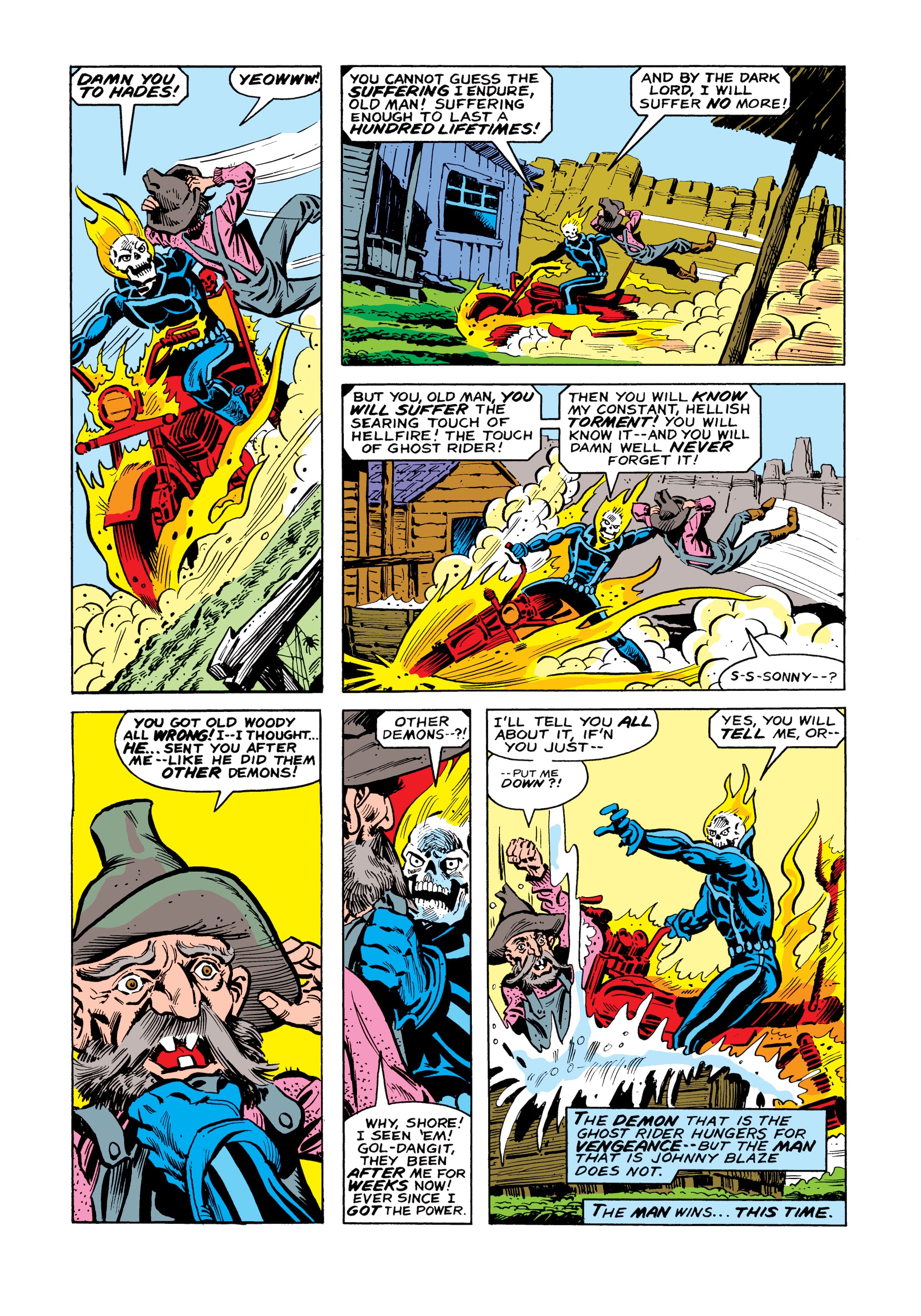 Read online Marvel Masterworks: Ghost Rider comic -  Issue # TPB 3 (Part 3) - 29
