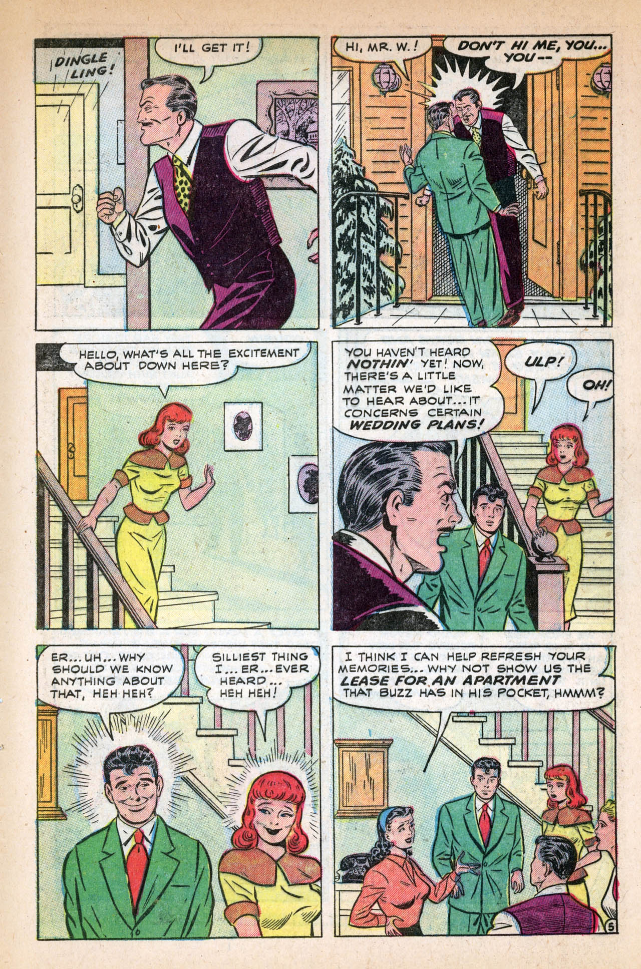 Read online Patsy Walker comic -  Issue #46 - 47