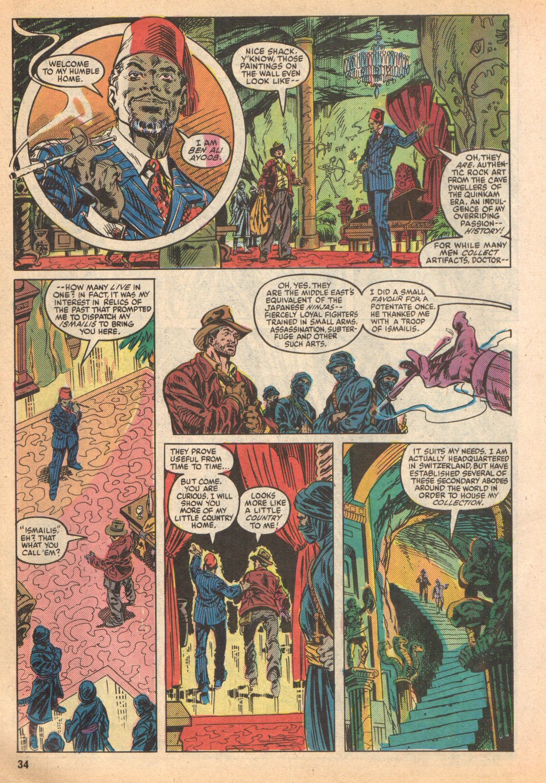 Read online Indiana Jones comic -  Issue #8 - 34