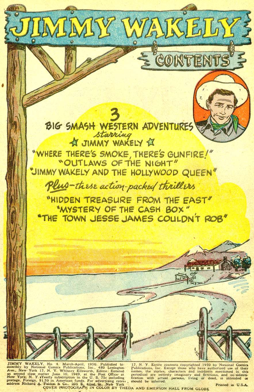 Read online Jimmy Wakely comic -  Issue #4 - 3
