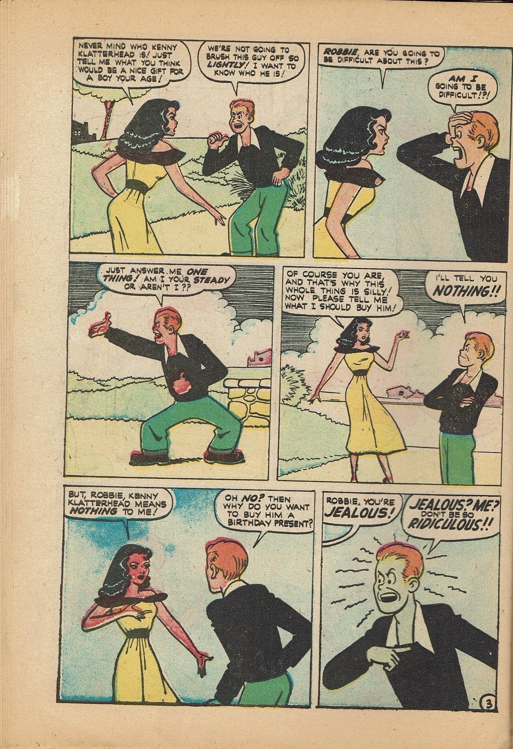 Read online Junior Miss (1947) comic -  Issue #38 - 40