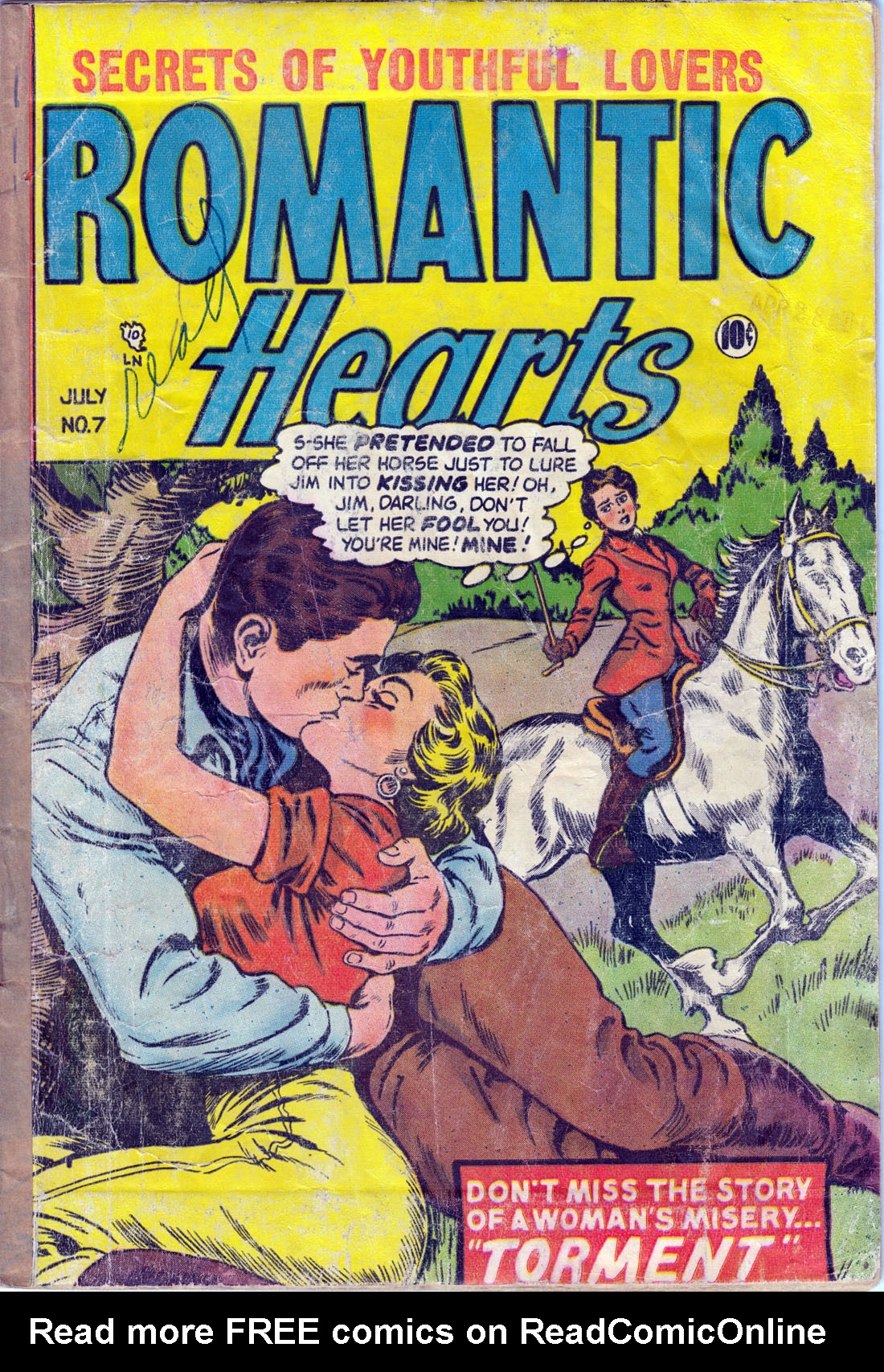 Read online Romantic Hearts comic -  Issue #7 - 1