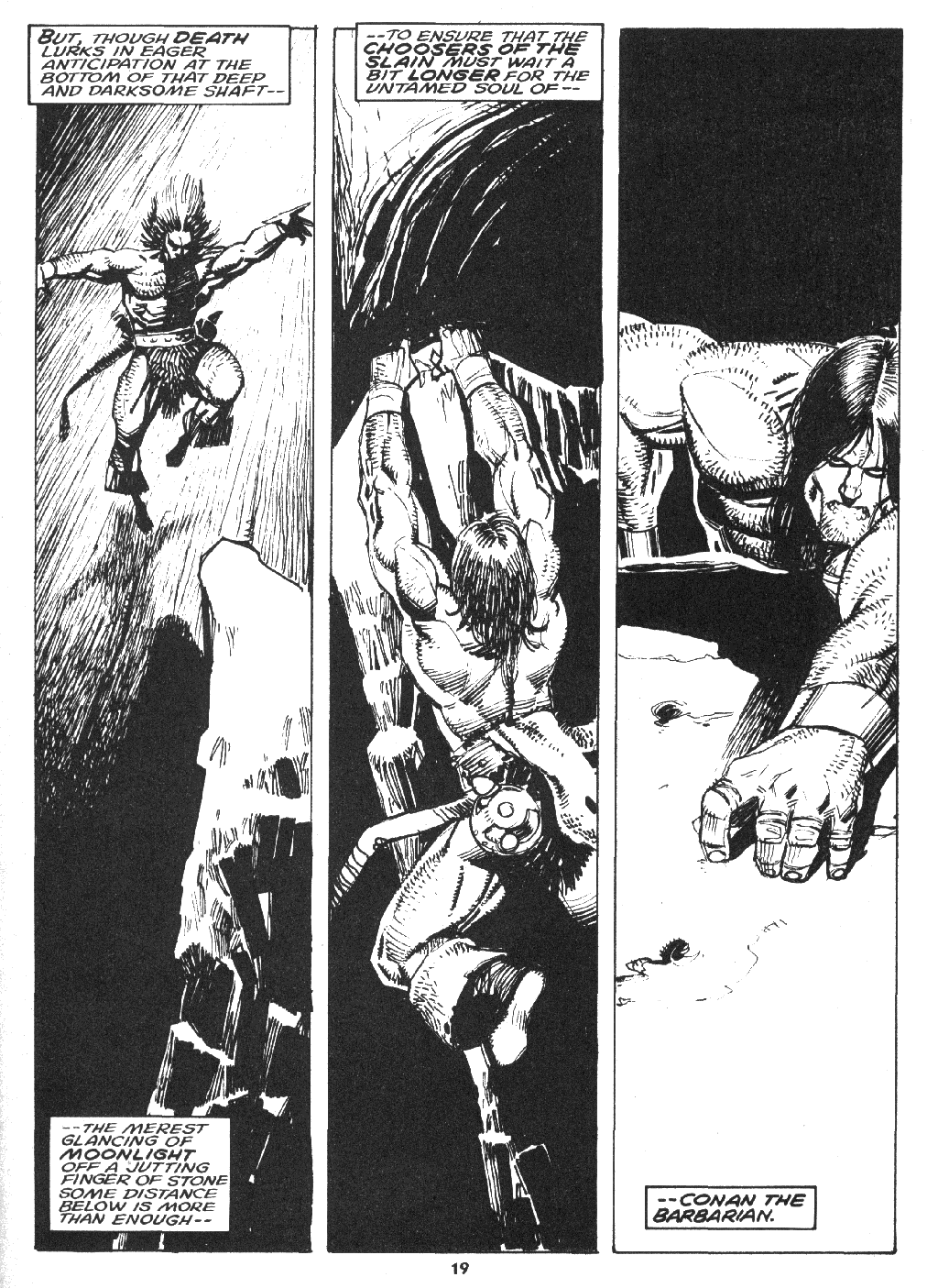Read online The Savage Sword Of Conan comic -  Issue #219 - 21
