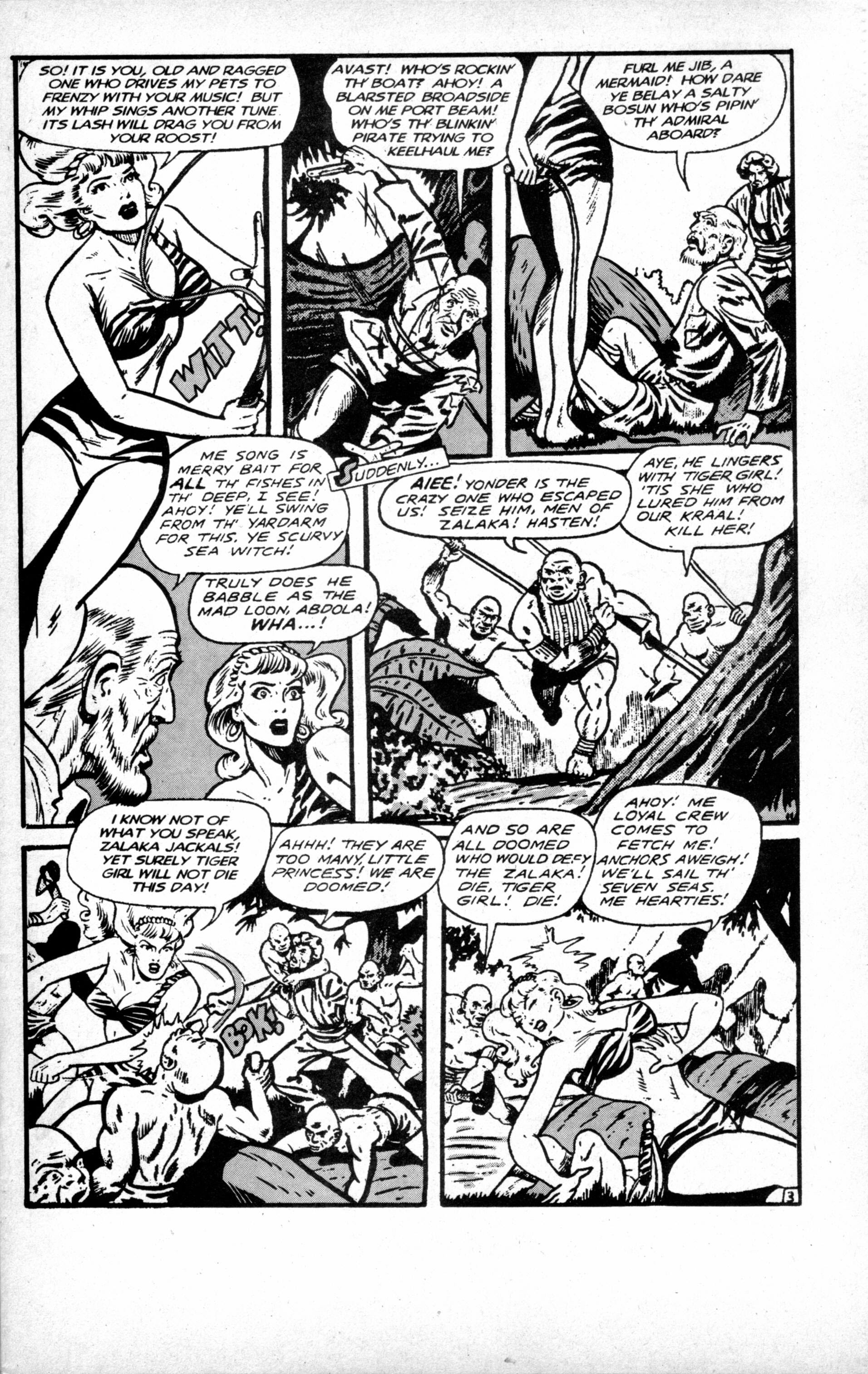 Read online Jungle Girls (1988) comic -  Issue #12 - 5