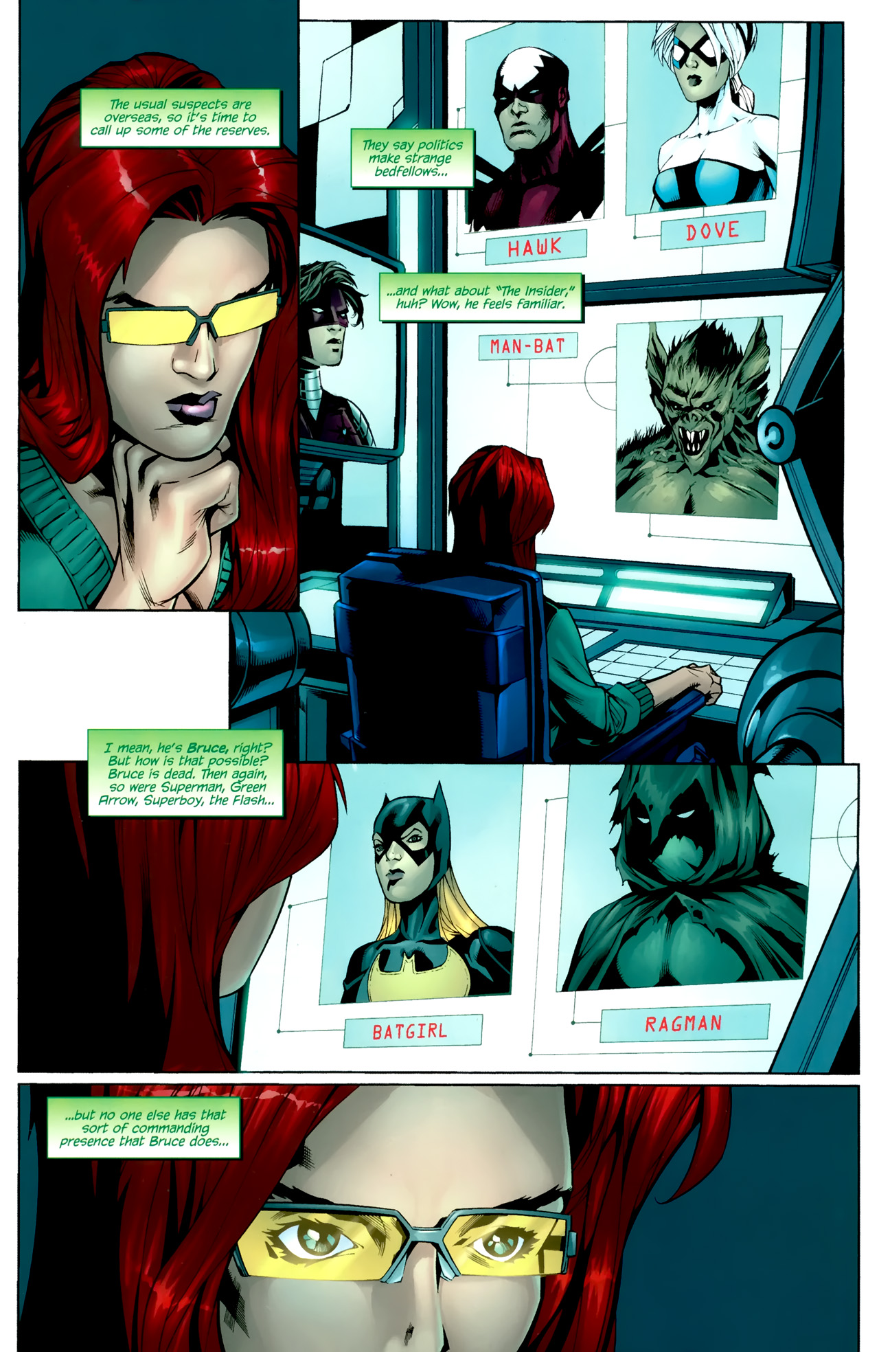 Read online Bruce Wayne: The Road Home comic -  Issue # Issue Oracle - 6