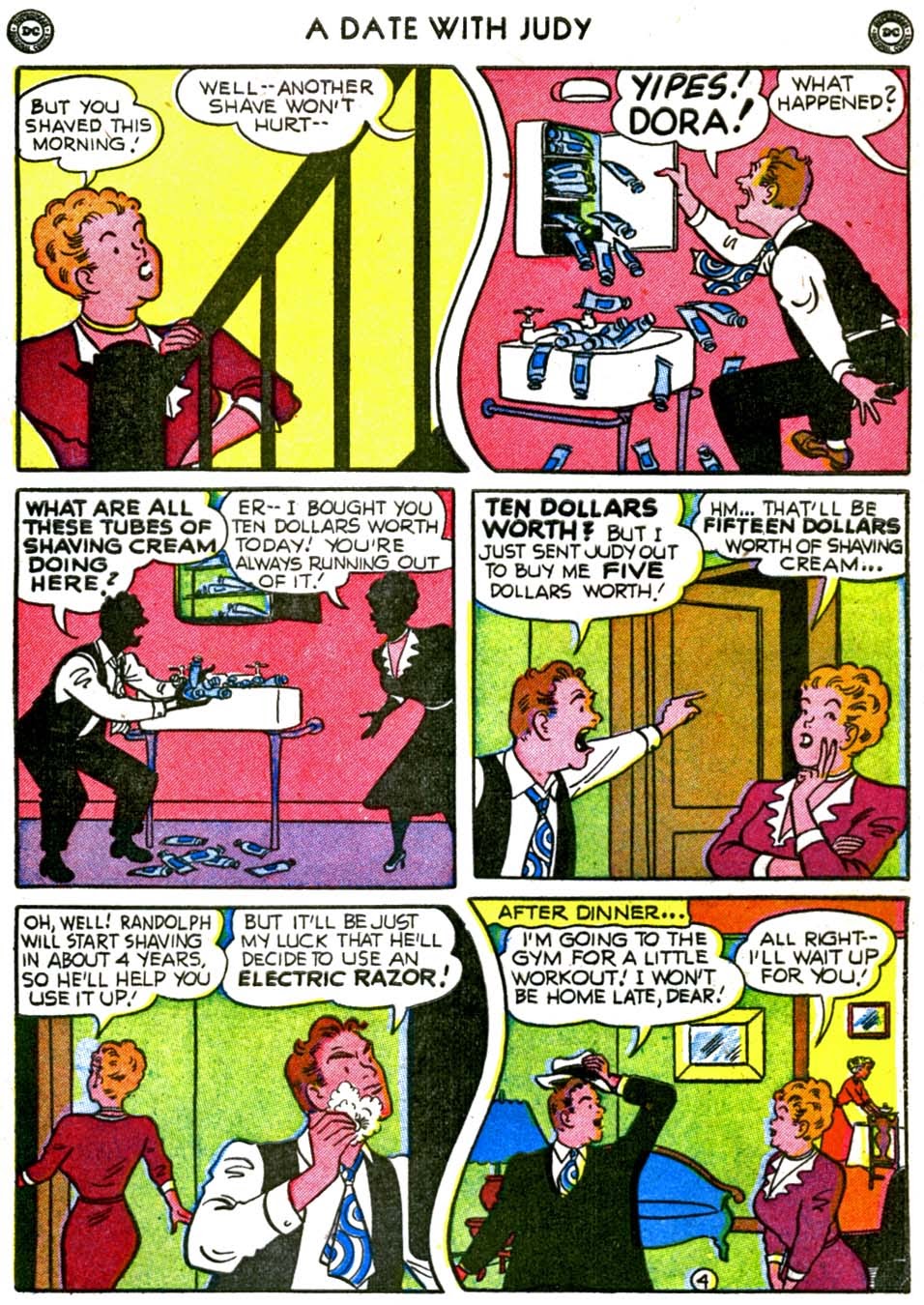 Read online A Date with Judy comic -  Issue #21 - 47