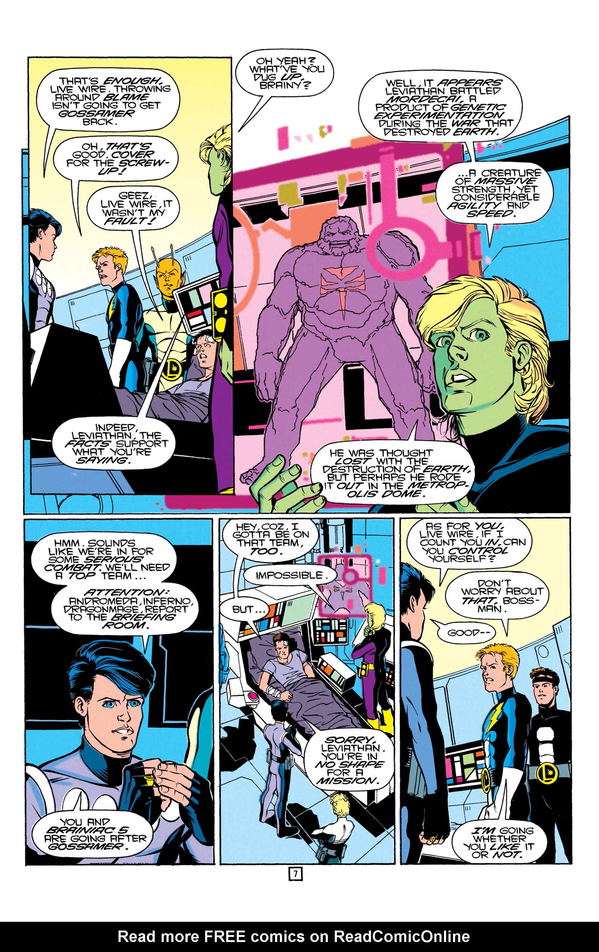 Read online Legionnaires comic -  Issue #3 - 8
