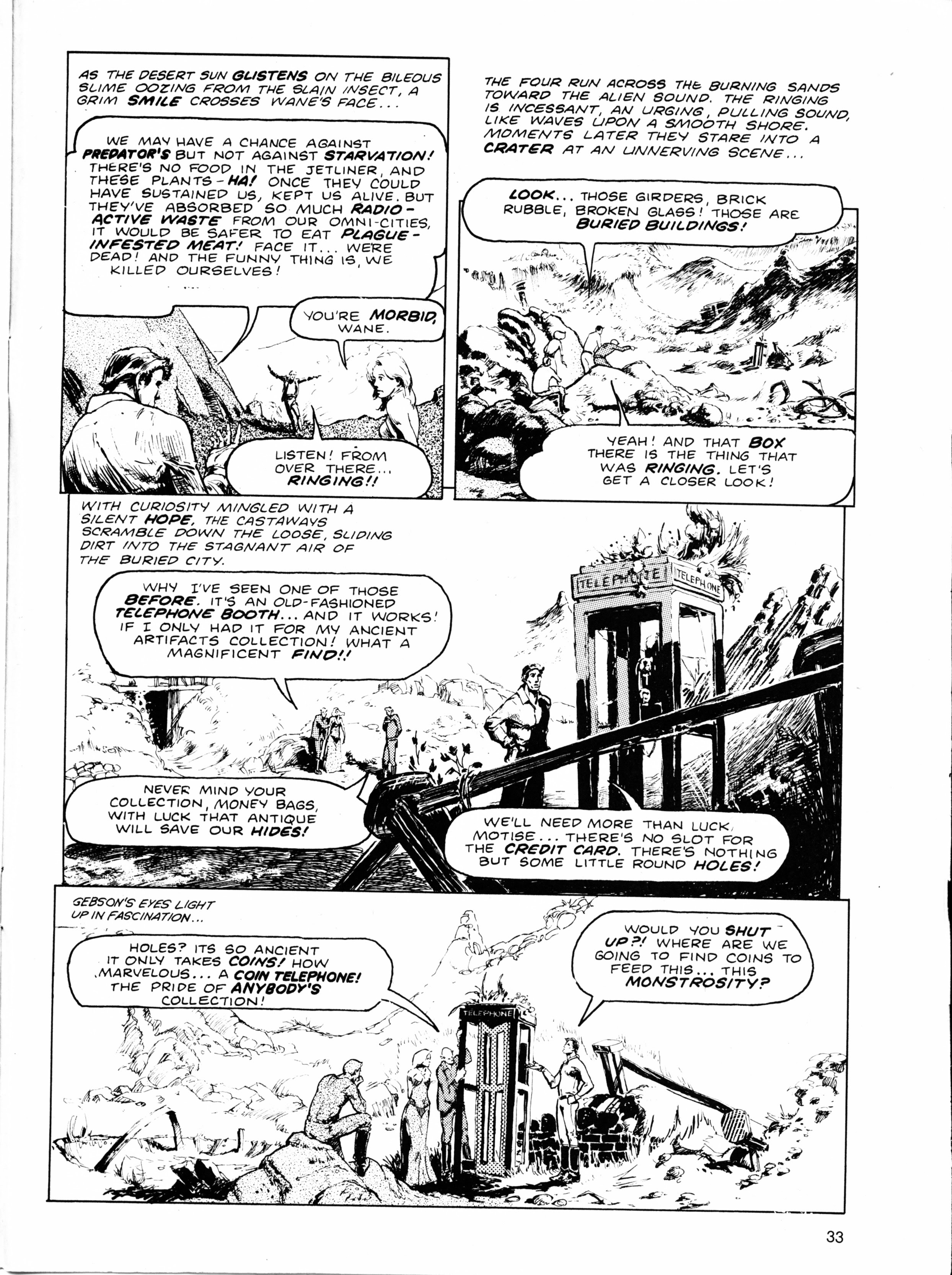 Read online Planet of the Apes (1974) comic -  Issue #41 - 33