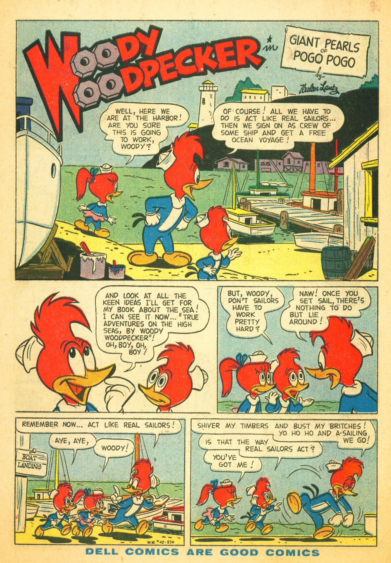 Read online Walter Lantz Woody Woodpecker (1952) comic -  Issue #42 - 3