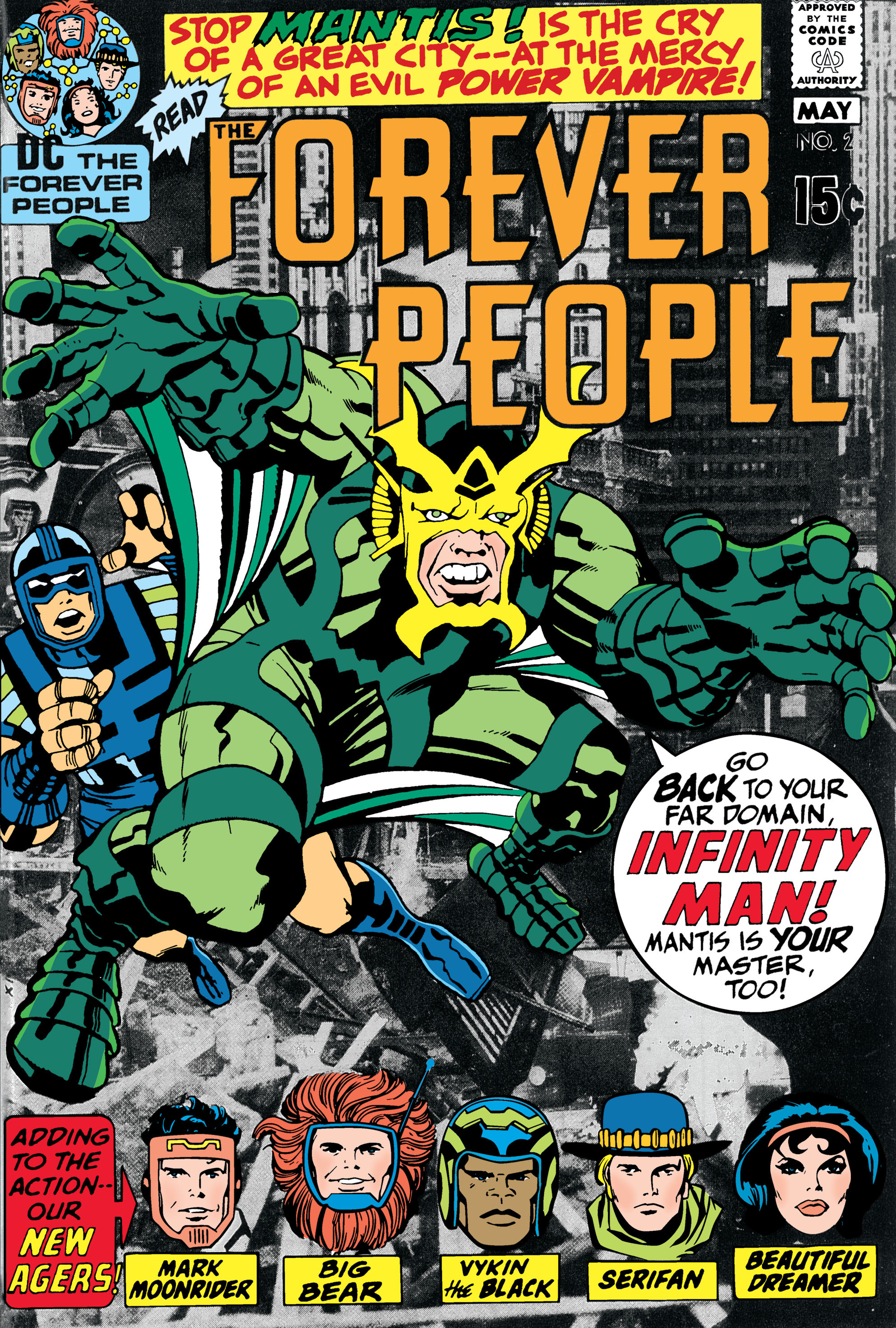 Read online The Forever People comic -  Issue #2 - 1