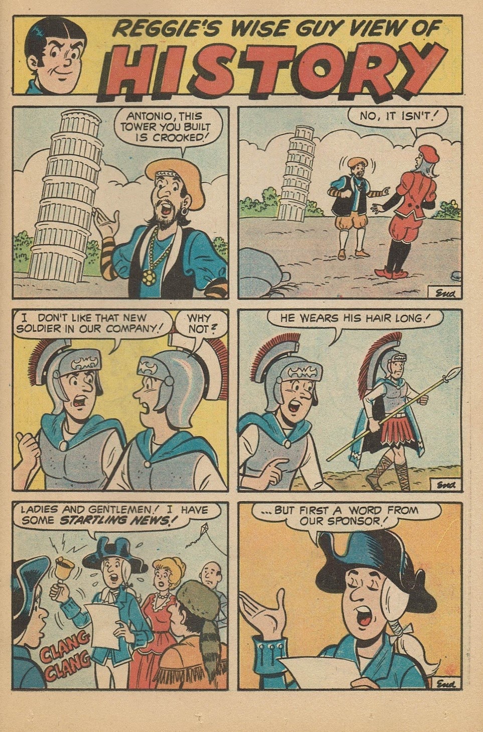 Read online Reggie's Wise Guy Jokes comic -  Issue #17 - 39