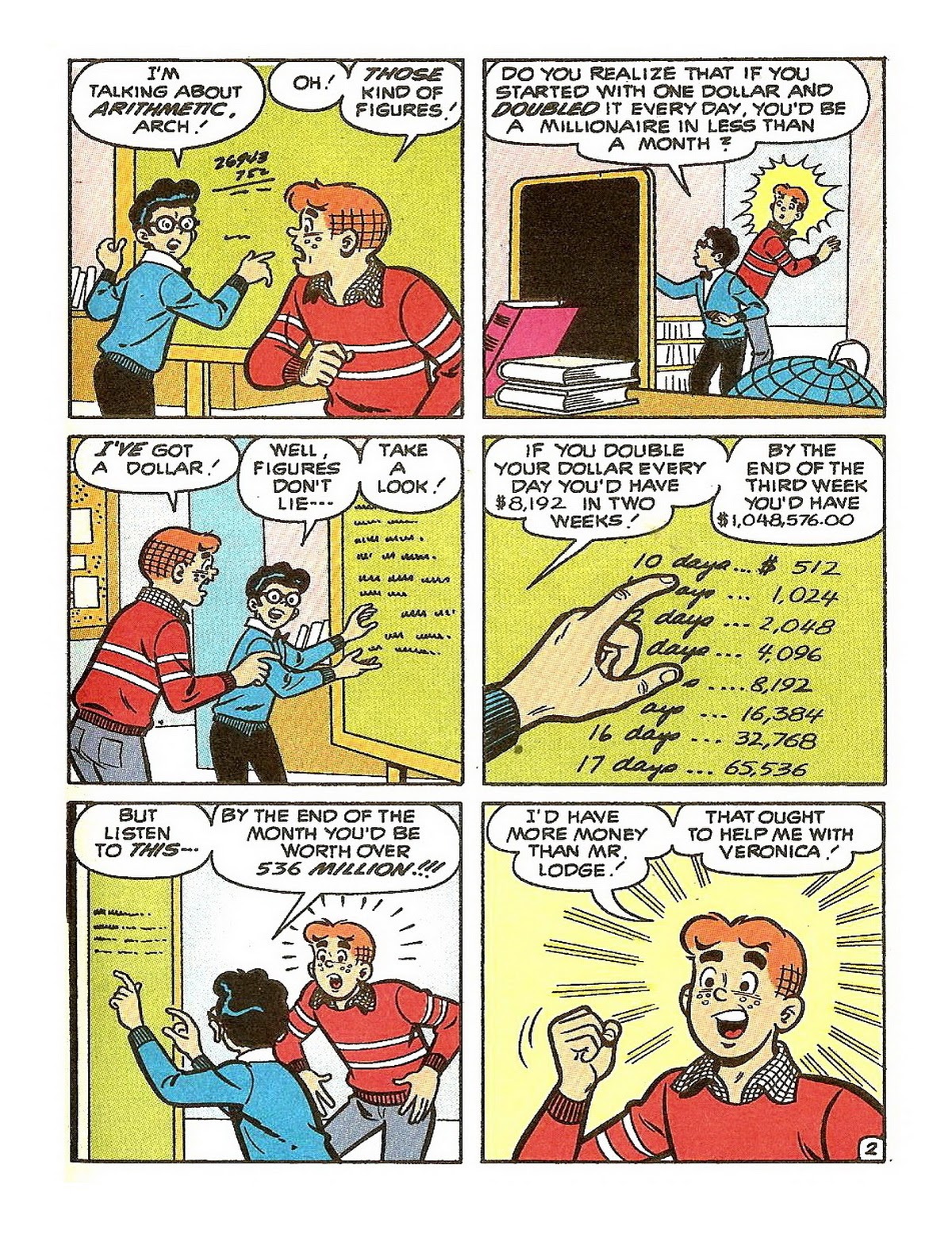 Read online Archie's Double Digest Magazine comic -  Issue #109 - 156