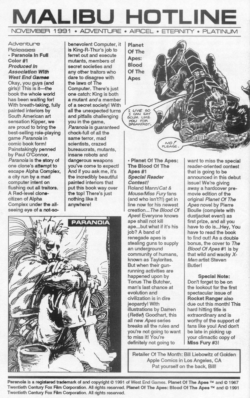 Read online Planet of the Apes: Blood of the Apes comic -  Issue #1 - 27