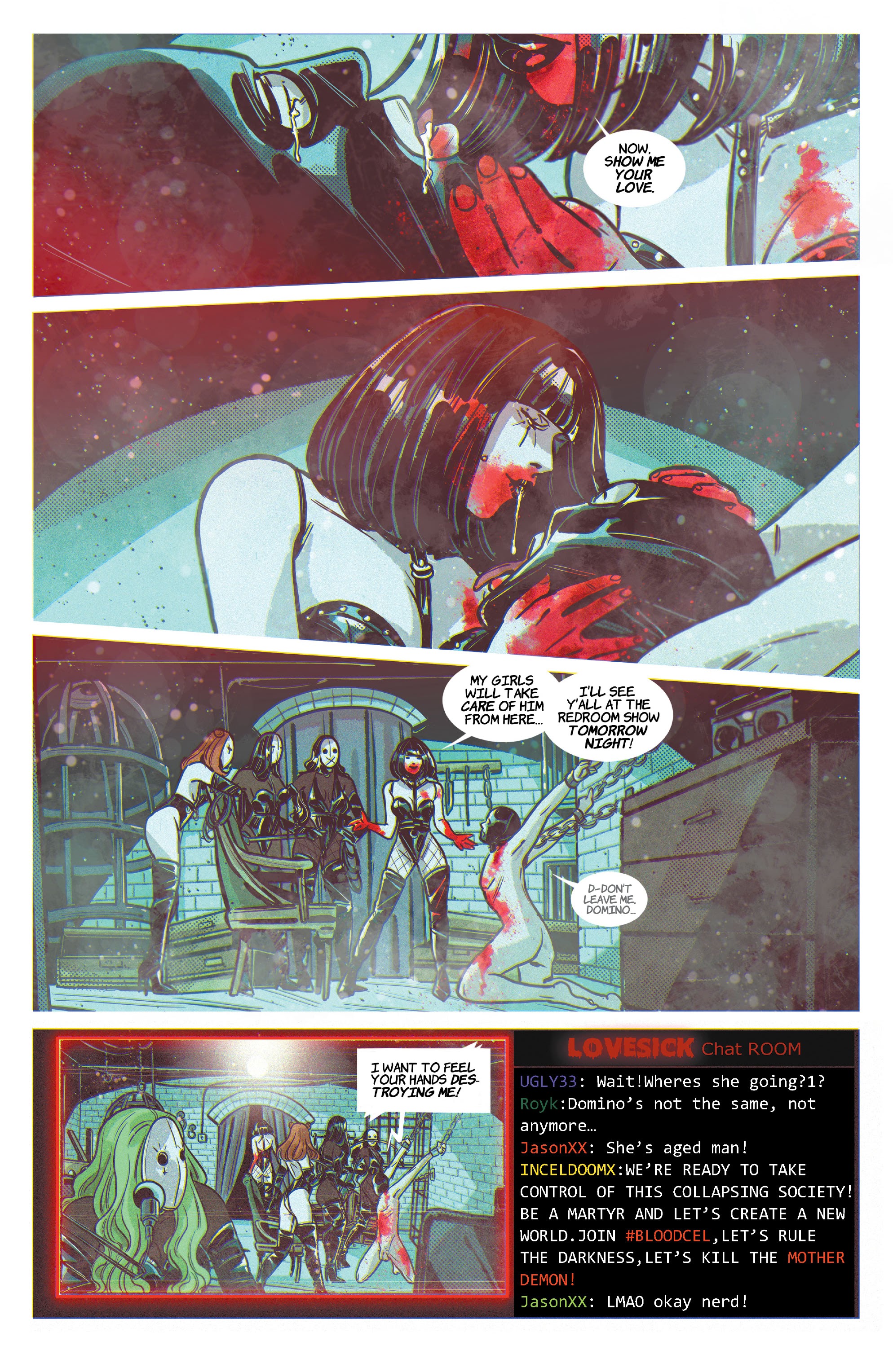 Read online Lovesick comic -  Issue #1 - 21