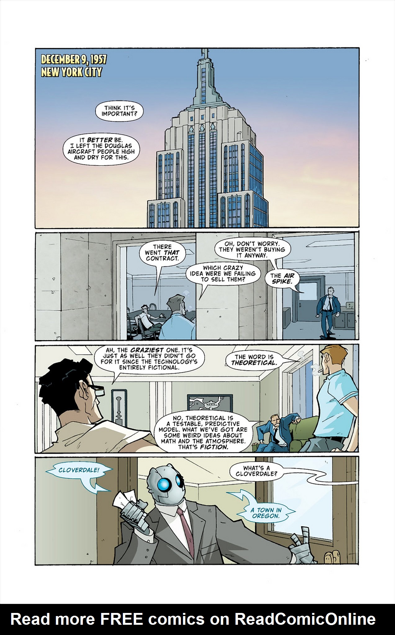 Read online Atomic Robo and the Shadow From Beyond Time comic -  Issue #3 - 2