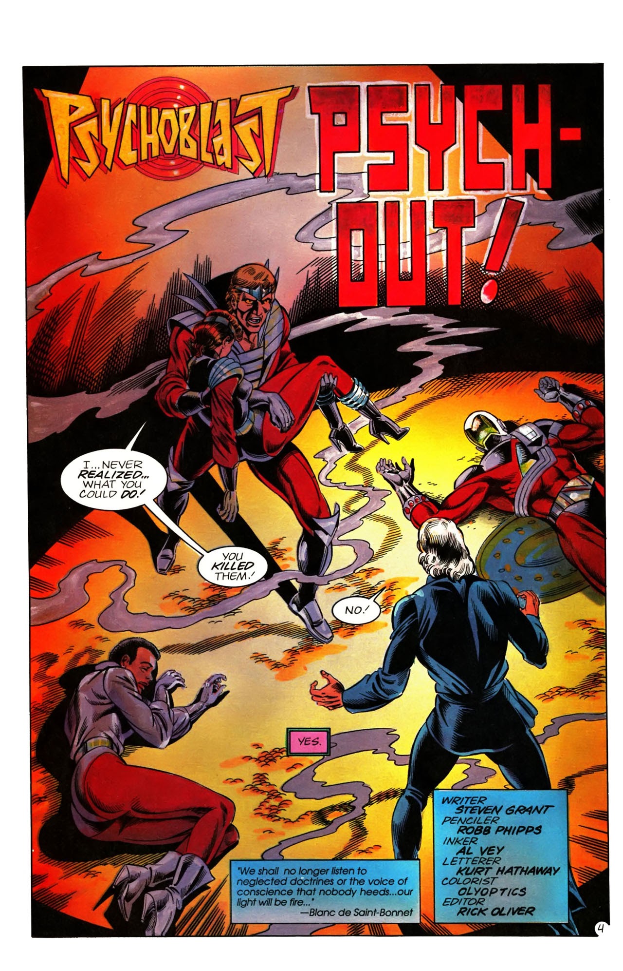 Read online Psychoblast comic -  Issue #6 - 6