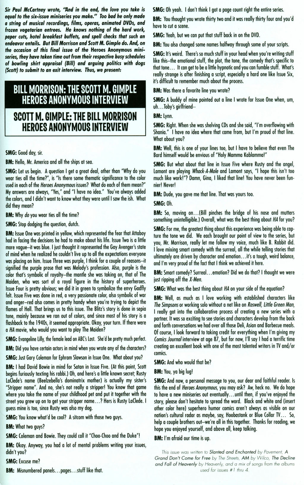 Read online Heroes Anonymous comic -  Issue #6 - 35