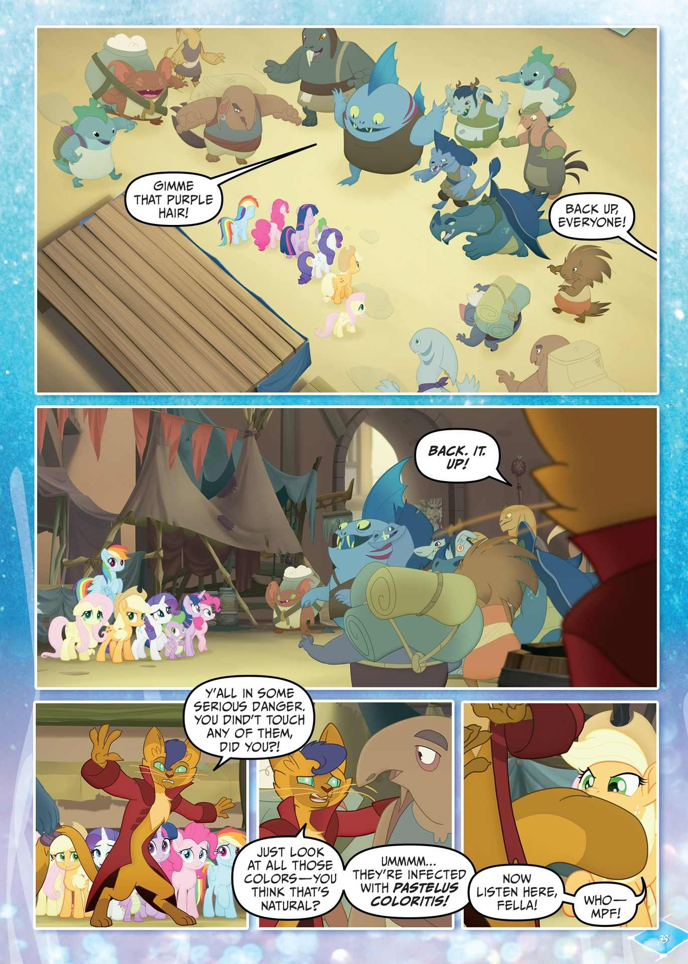 Read online My Little Pony: The Movie Adaptation comic -  Issue # TPB - 36