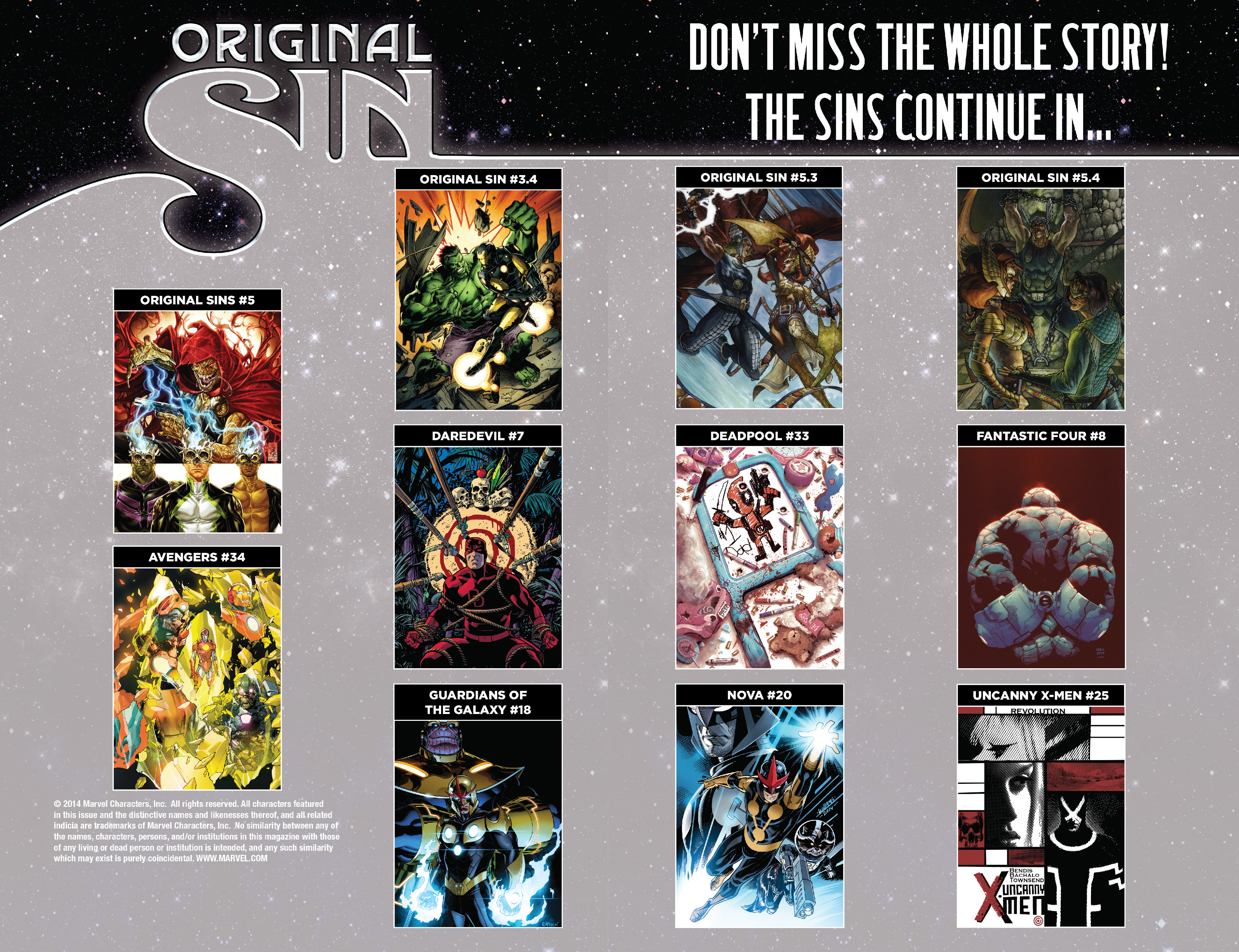 Read online Original Sin comic -  Issue #7 - 23