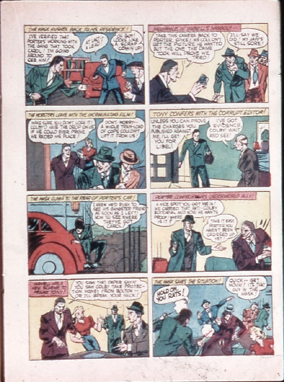 Read online Exciting Comics comic -  Issue #6 - 25