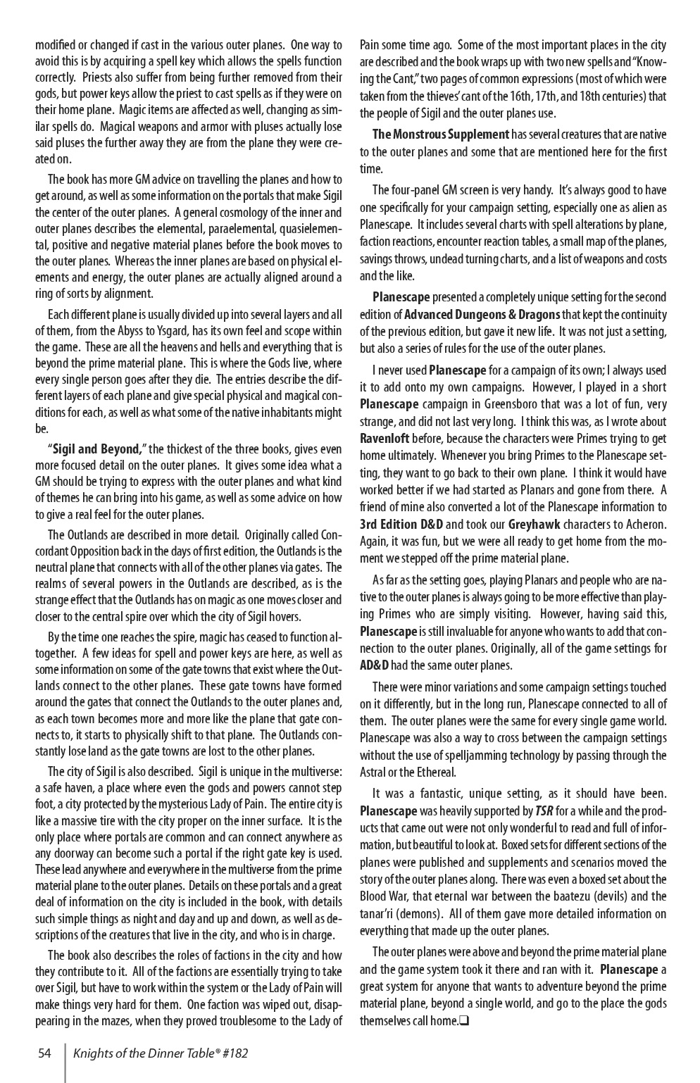 Read online Knights of the Dinner Table comic -  Issue #182 - 56