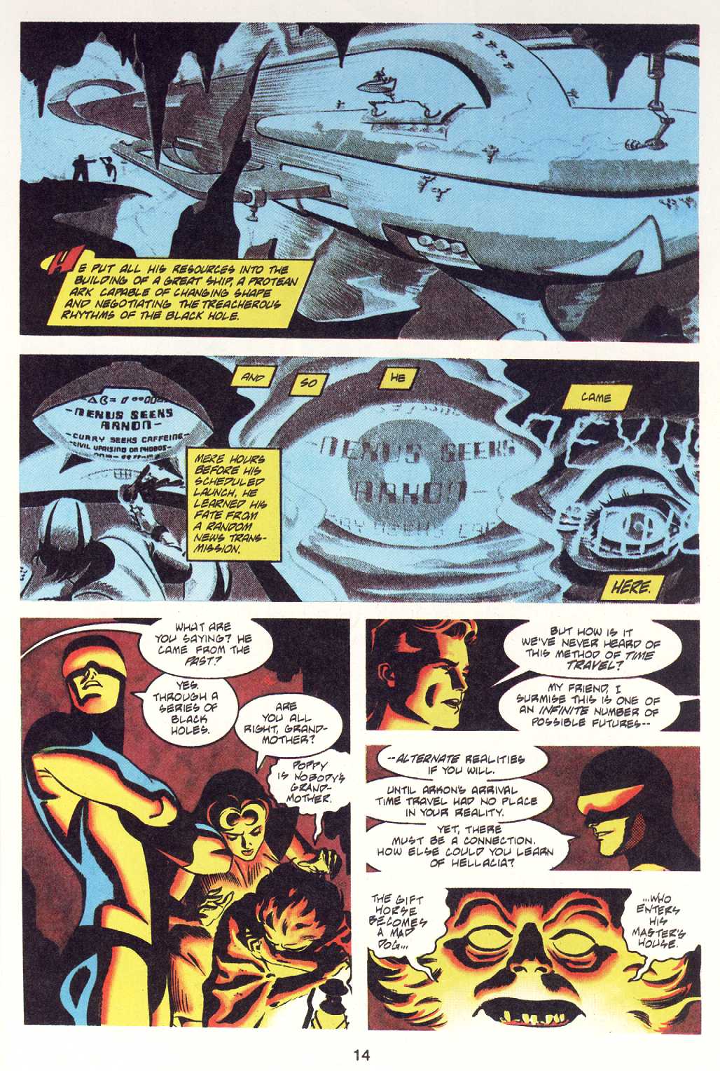 Read online Magnus Robot Fighter / Nexus comic -  Issue #2 - 16