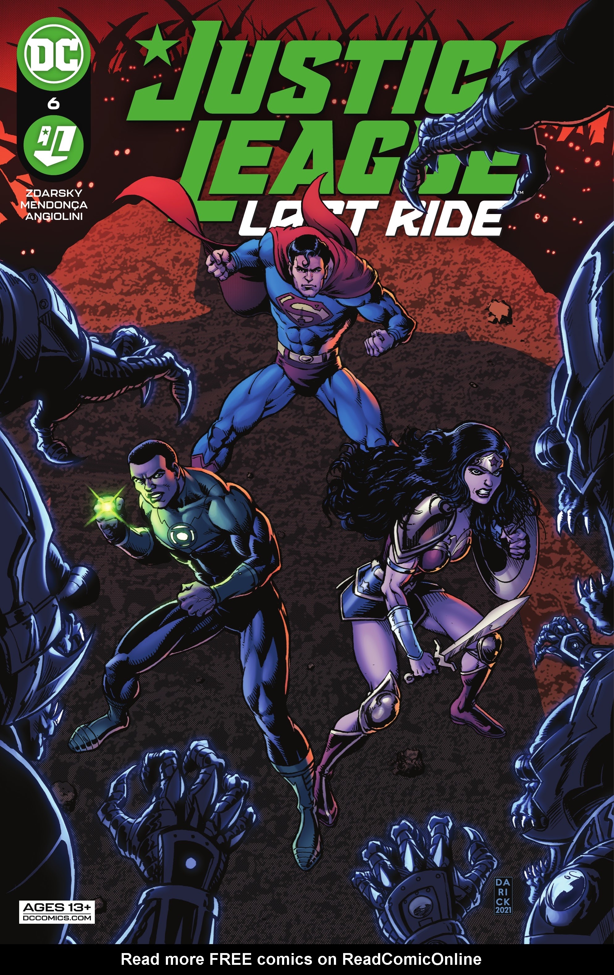 Read online Justice League: Last Ride comic -  Issue #6 - 1