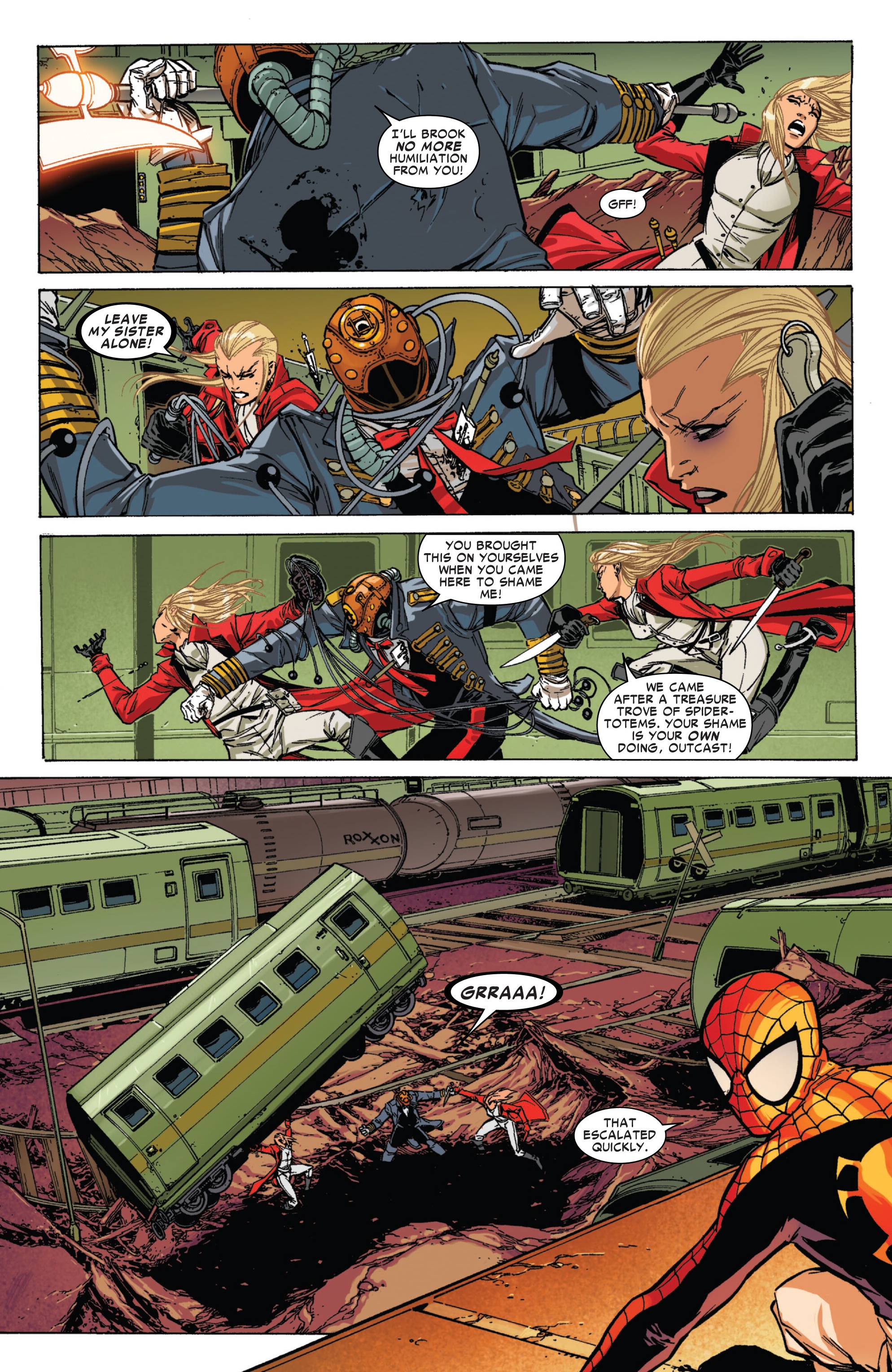 Read online Spider-Verse/Spider-Geddon Omnibus comic -  Issue # TPB (Part 1) - 74