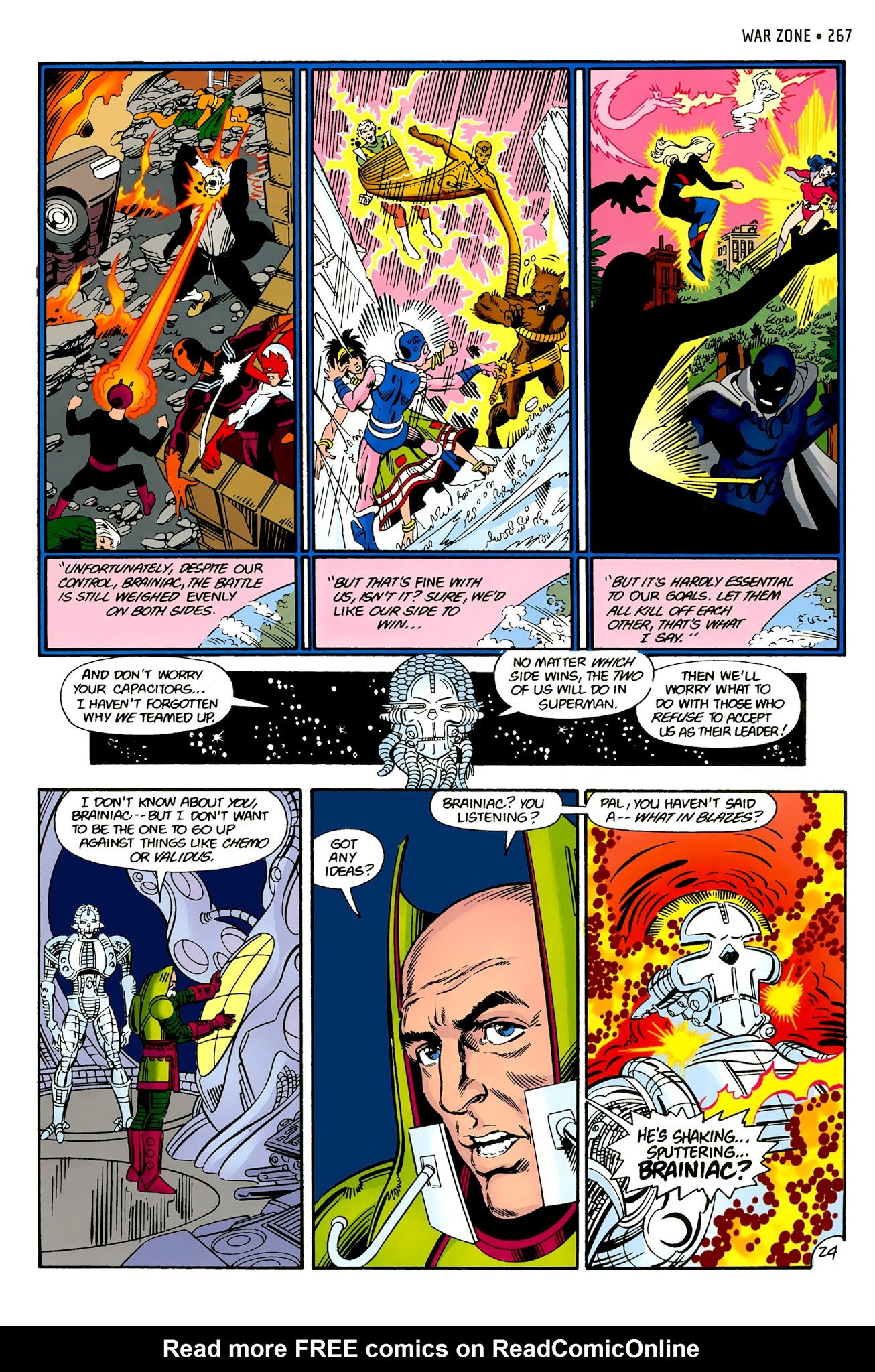 Read online Crisis on Infinite Earths (1985) comic -  Issue # _Absolute Edition 2 - 193