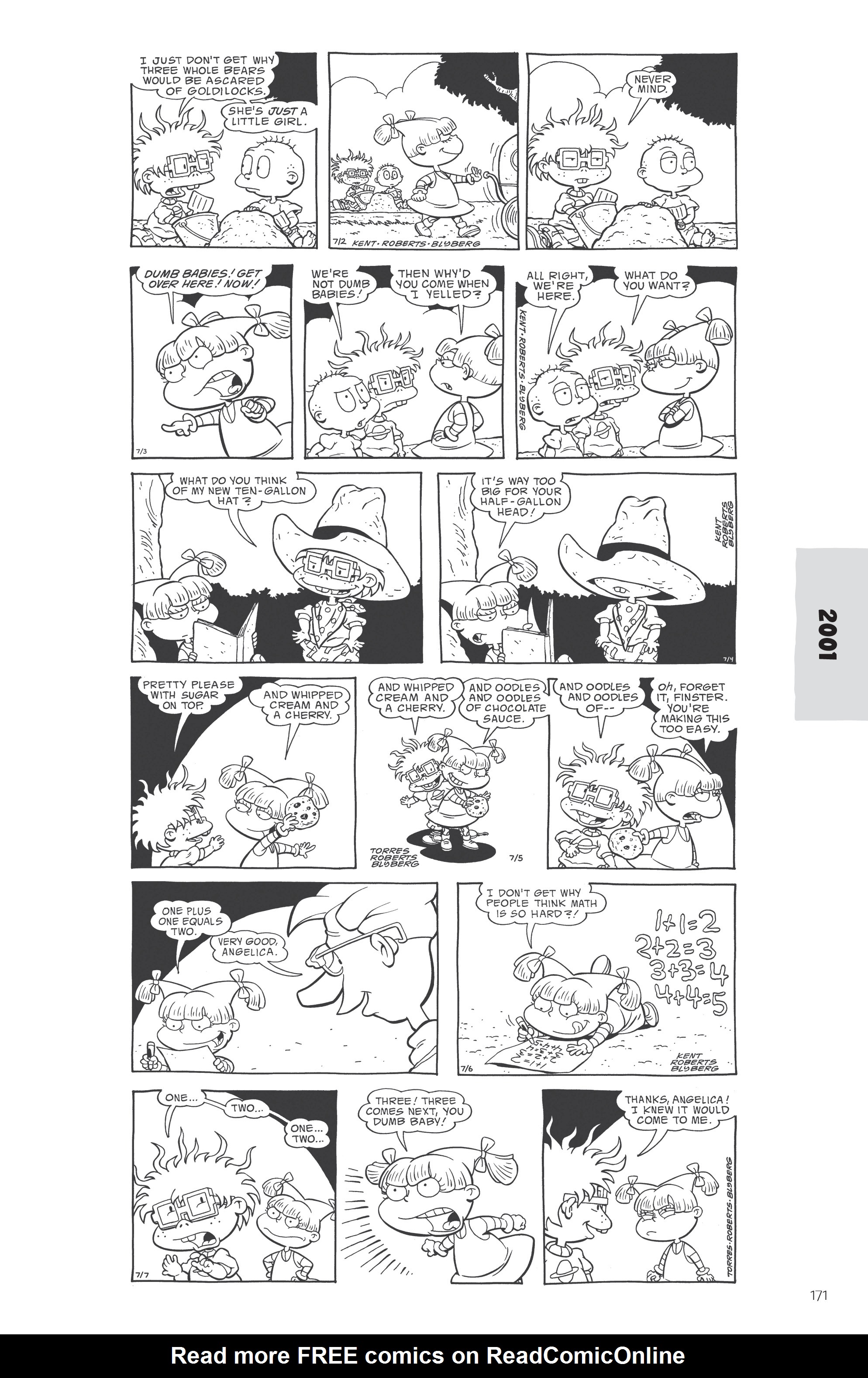 Read online Rugrats: The Newspaper Strips comic -  Issue # TPB (Part 2) - 70