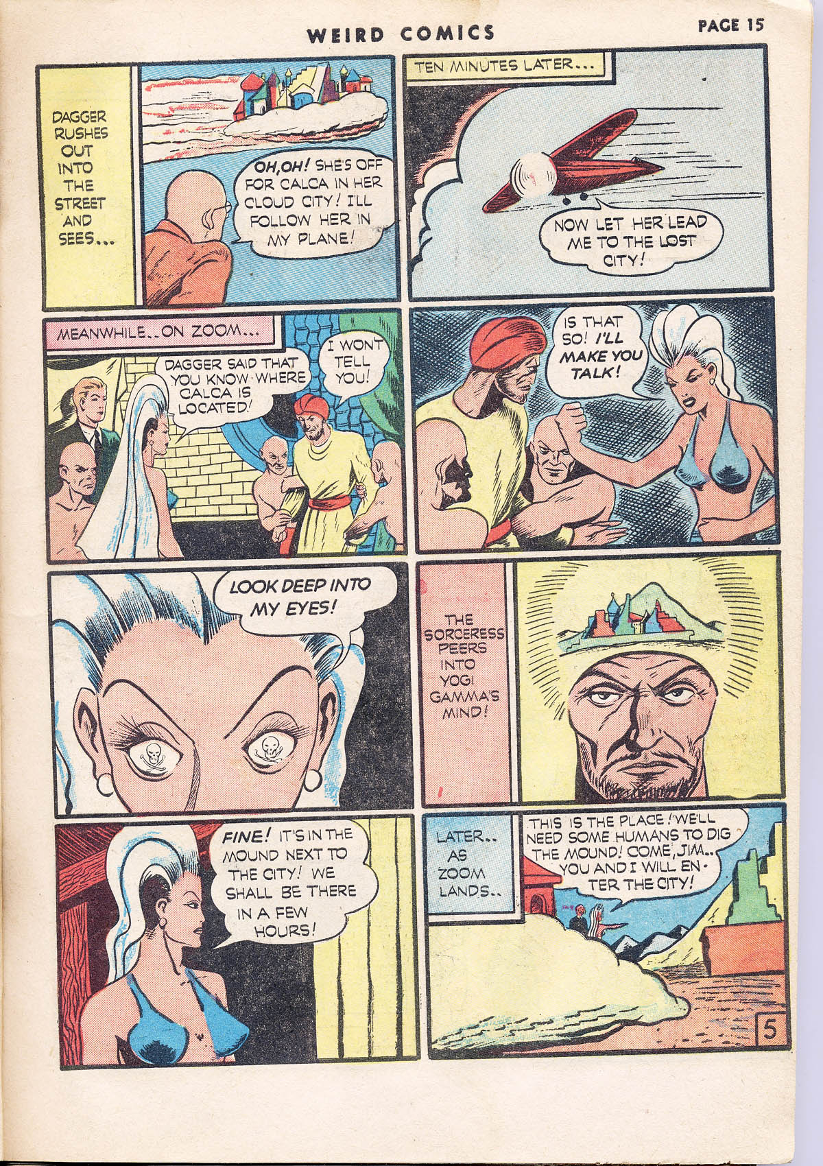 Read online Weird Comics comic -  Issue #13 - 16