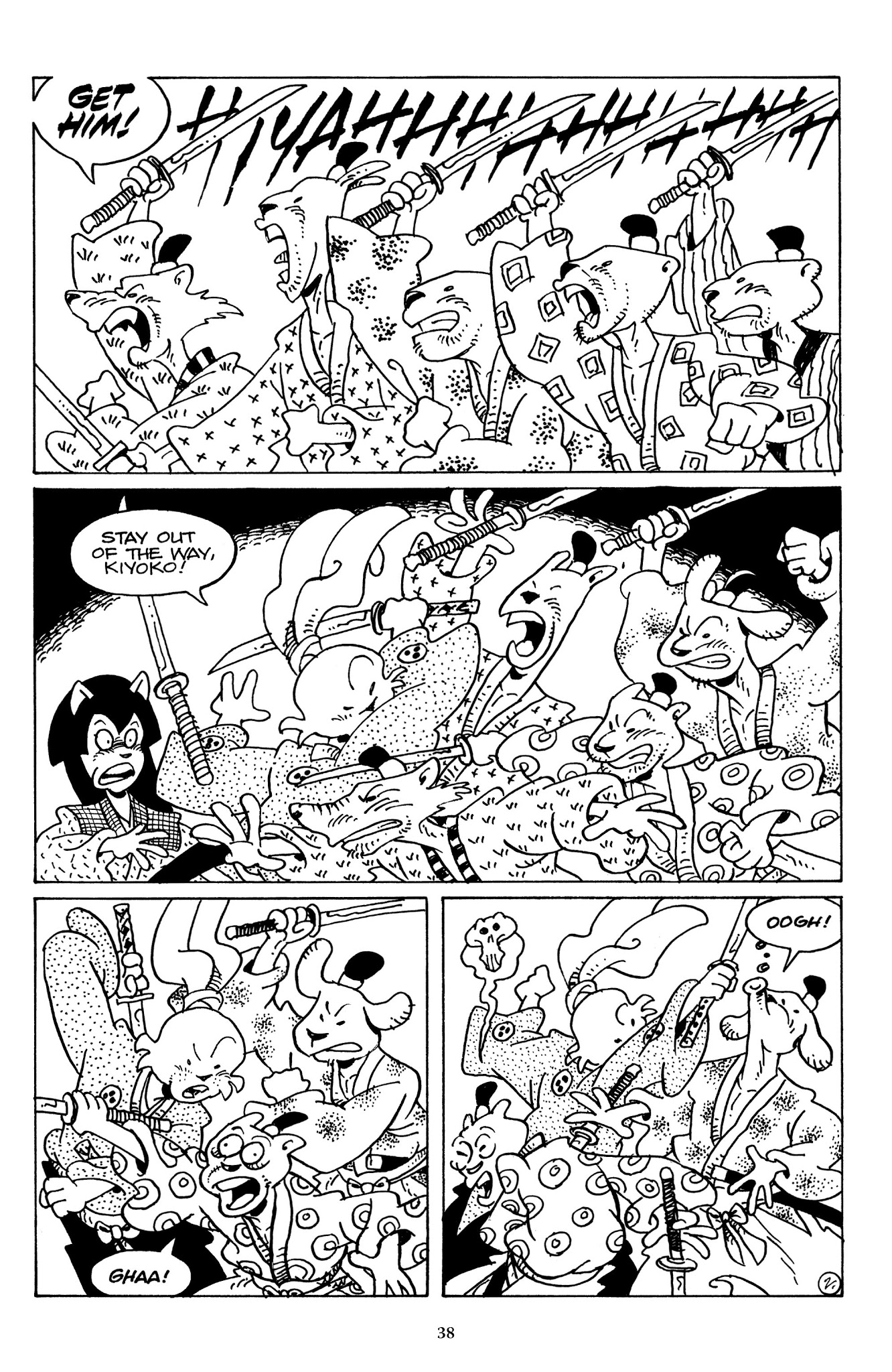 Read online The Usagi Yojimbo Saga comic -  Issue # TPB 7 - 37