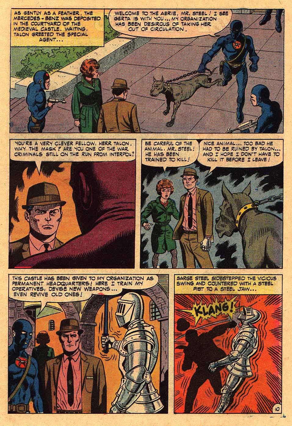 Read online Sarge Steel comic -  Issue #8 - 16