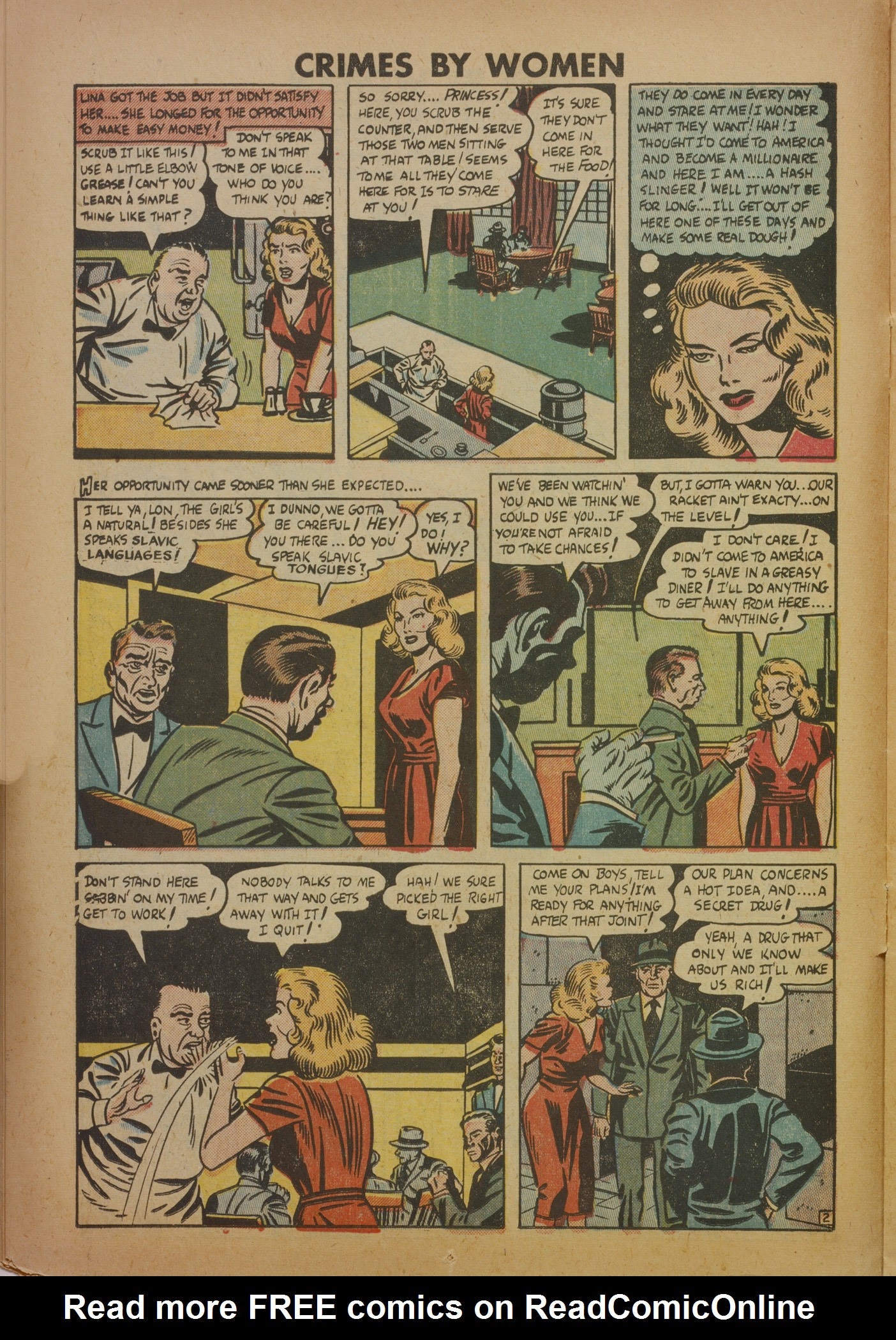 Read online Crimes By Women comic -  Issue #14 - 14