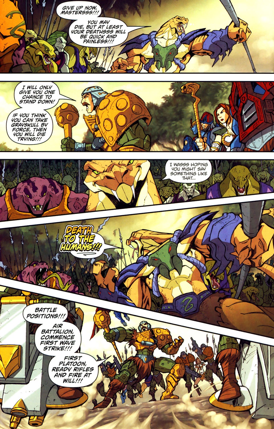 Read online Masters of the Universe Rise of the Snake Men comic -  Issue #3 - 6