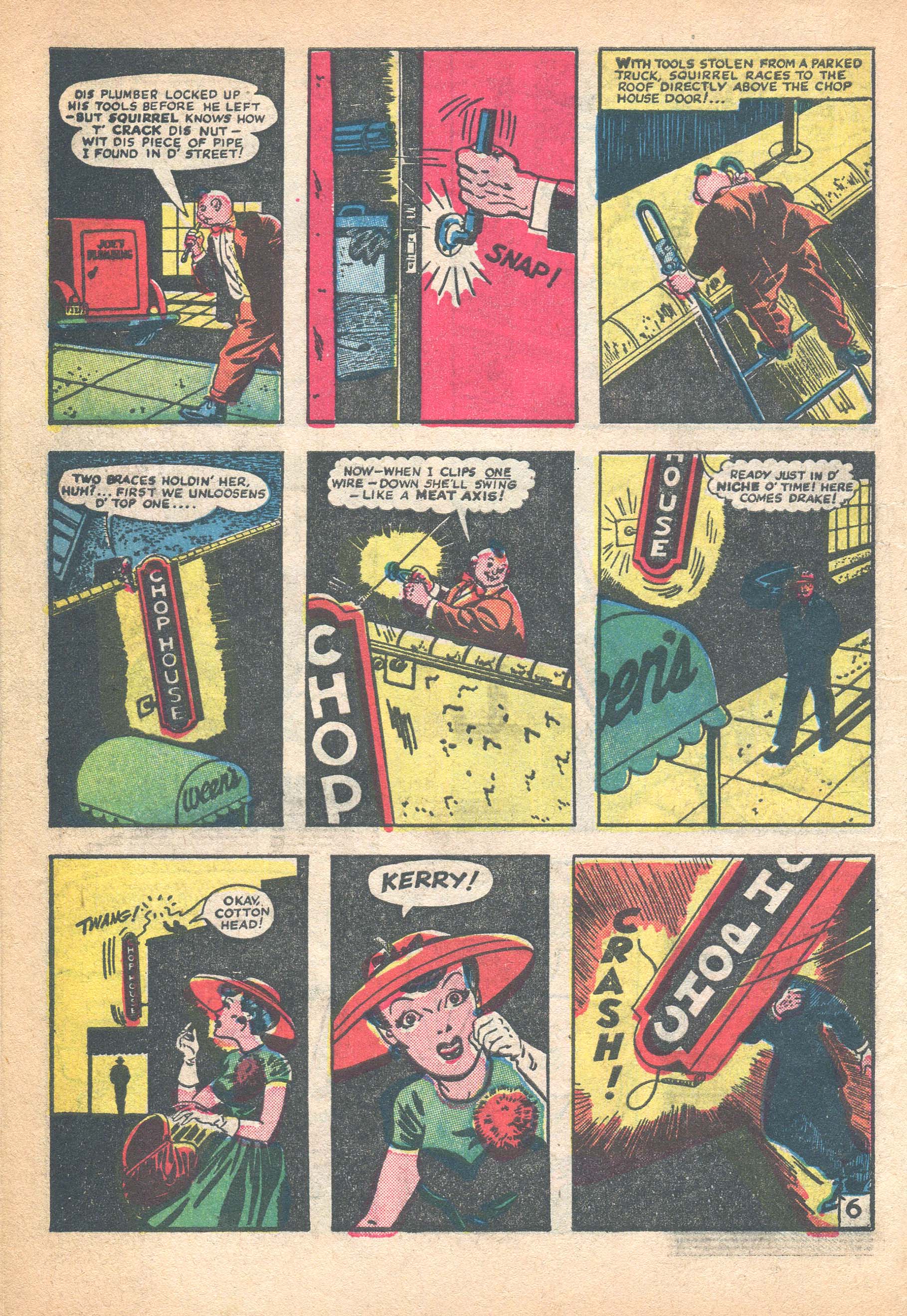 Read online Kerry Drake Detective Cases comic -  Issue #4 - 8