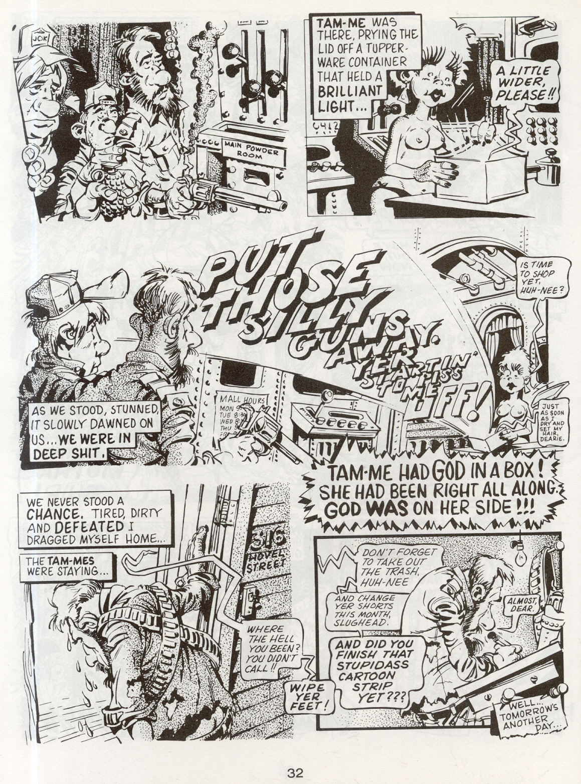 Read online Rip Off Comix comic -  Issue #16 - 34