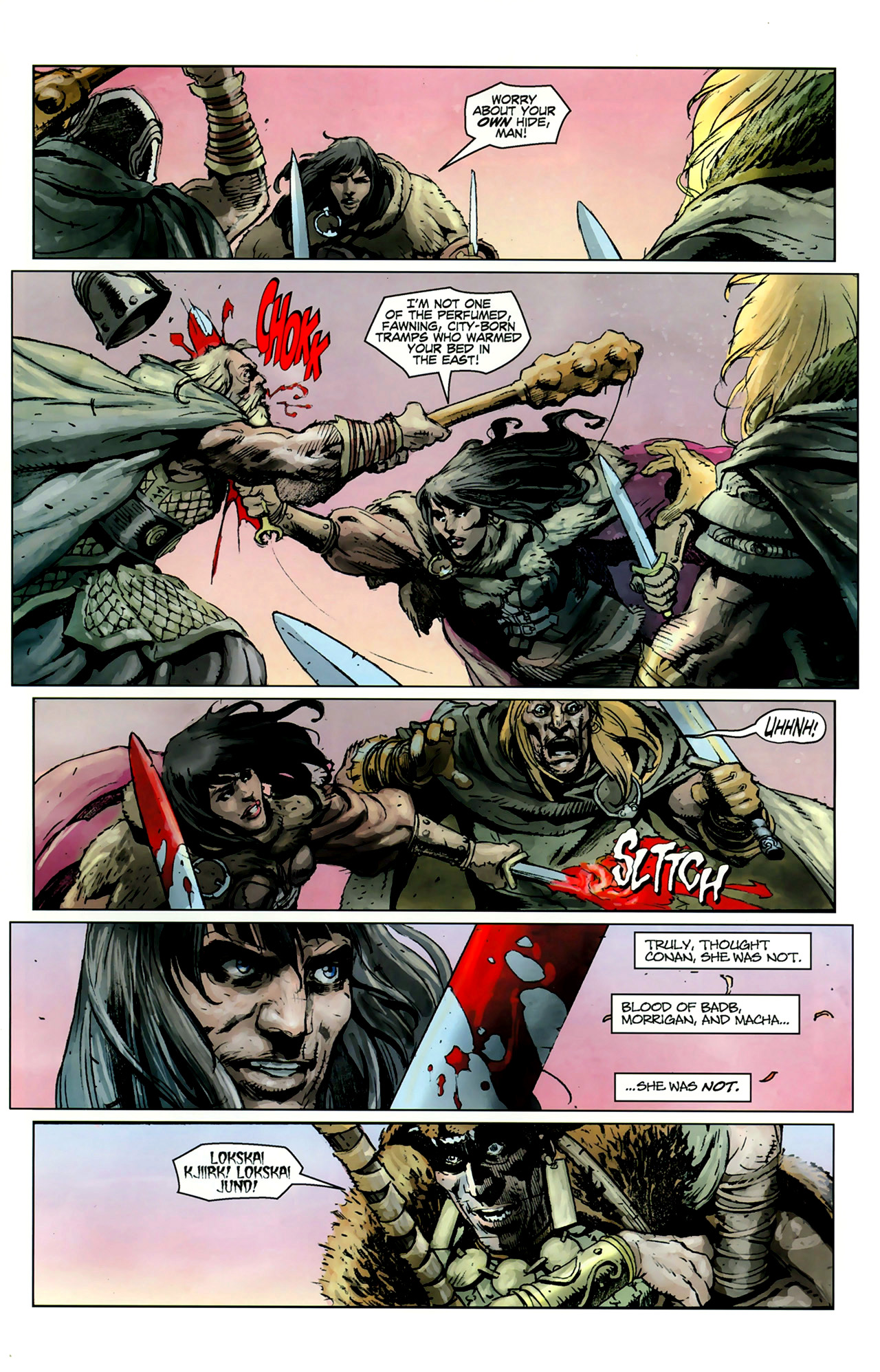 Read online Conan The Cimmerian comic -  Issue #5 - 5