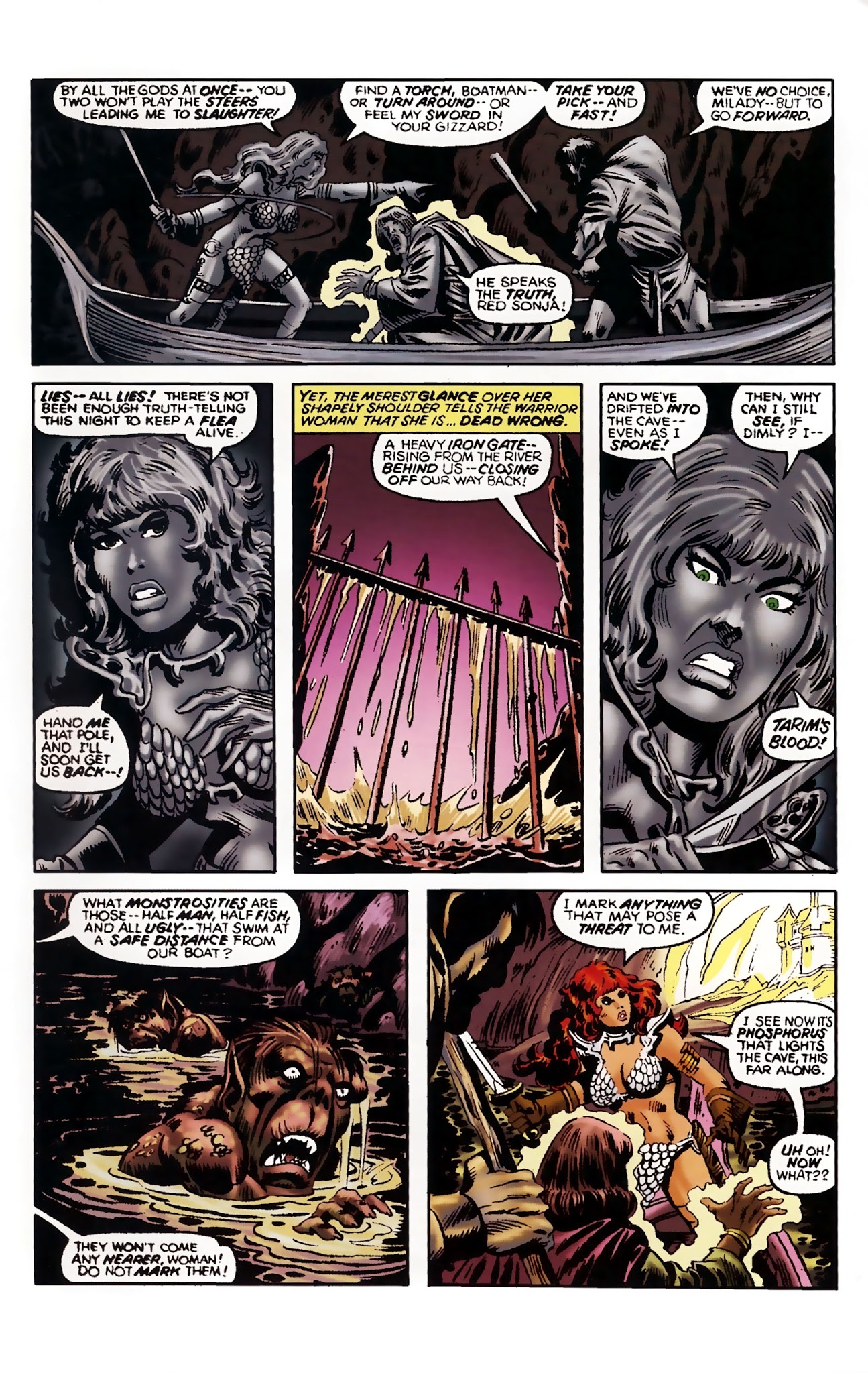 Read online The Adventures of Red Sonja comic -  Issue # TPB 3 - 113