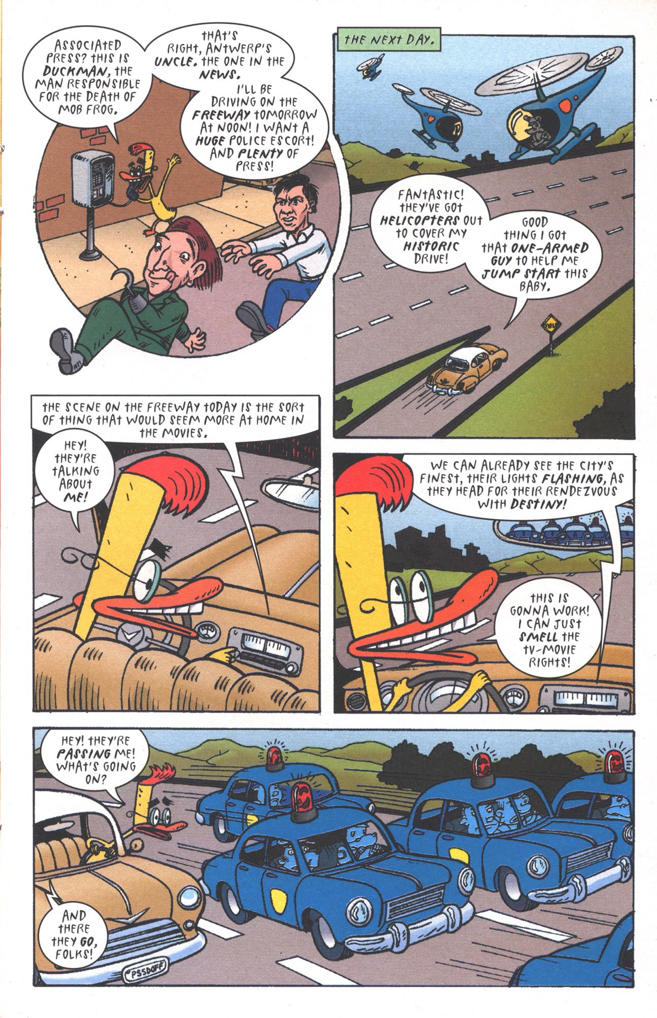 Read online Duckman : The Mob Frog Saga comic -  Issue #2 - 15