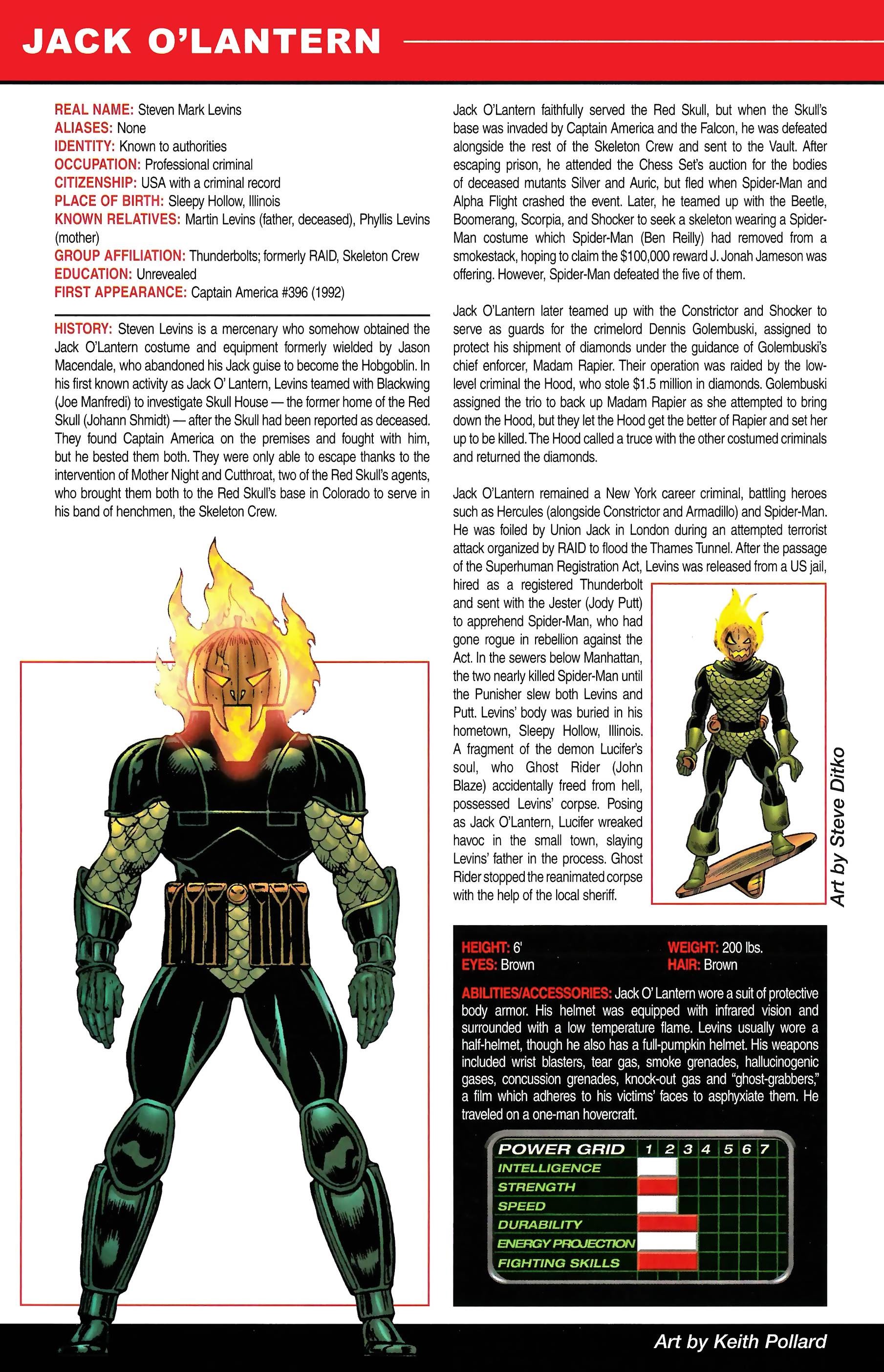 Read online Official Handbook of the Marvel Universe A to Z comic -  Issue # TPB 5 (Part 2) - 134