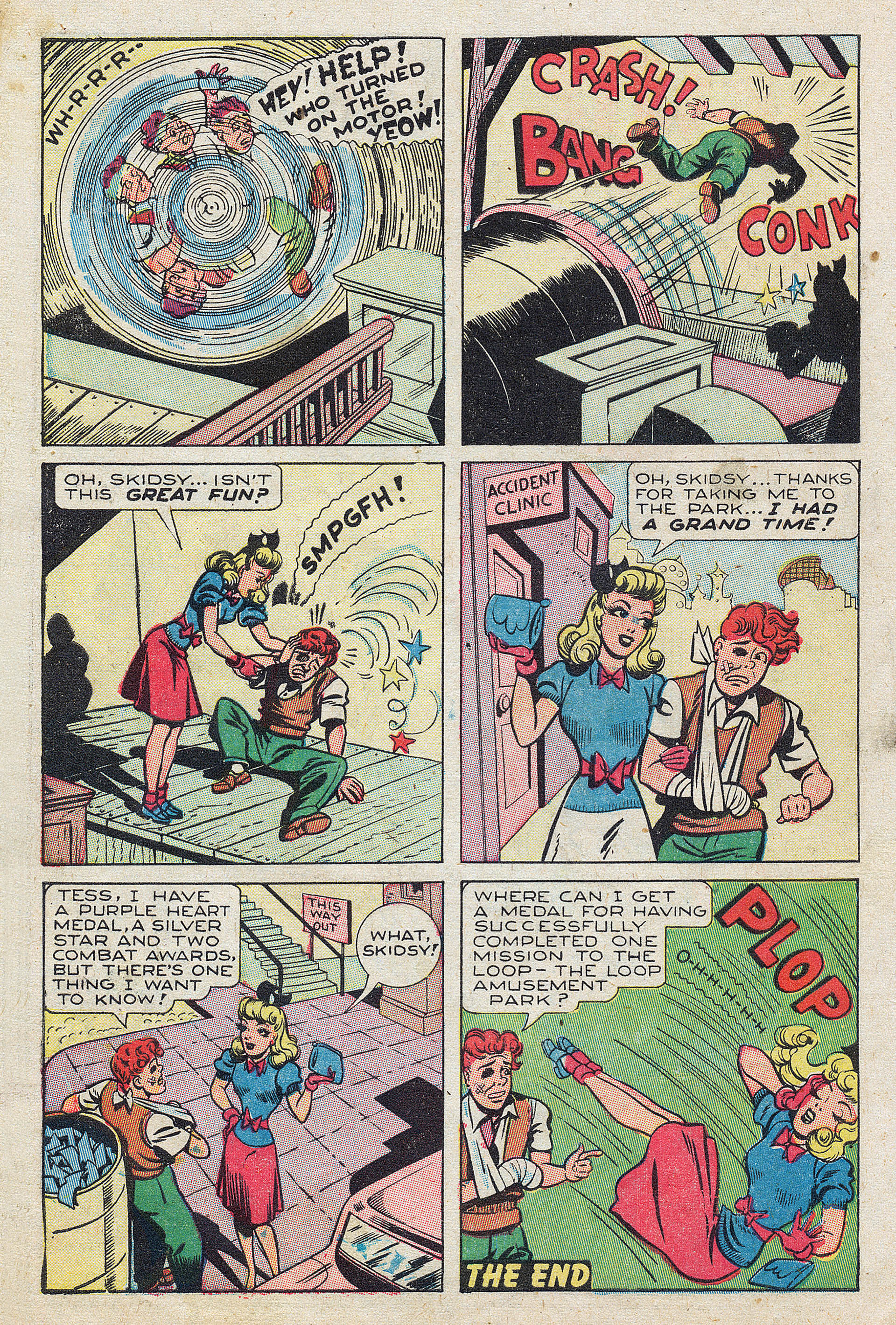 Read online Tessie the Typist comic -  Issue #5 - 10