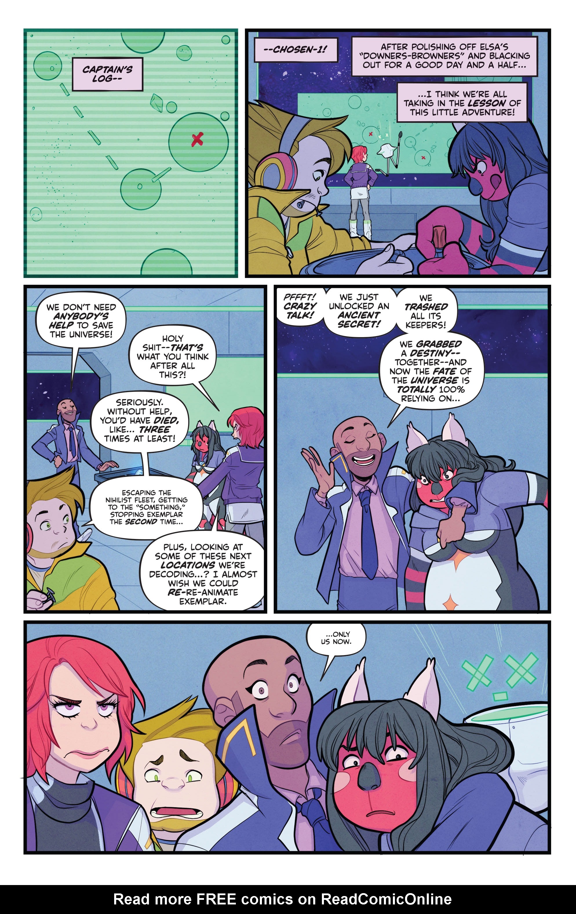 Read online Voyage to the Stars comic -  Issue #4 - 21