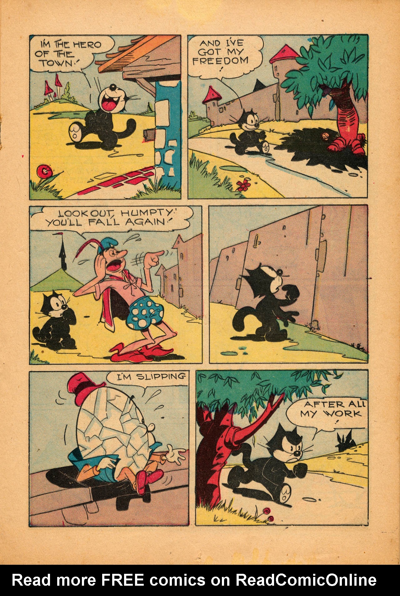 Read online Felix the Cat (1948) comic -  Issue #5 - 25