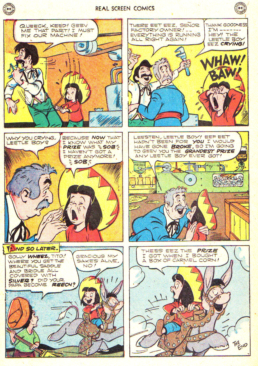 Read online Real Screen Comics comic -  Issue #24 - 38