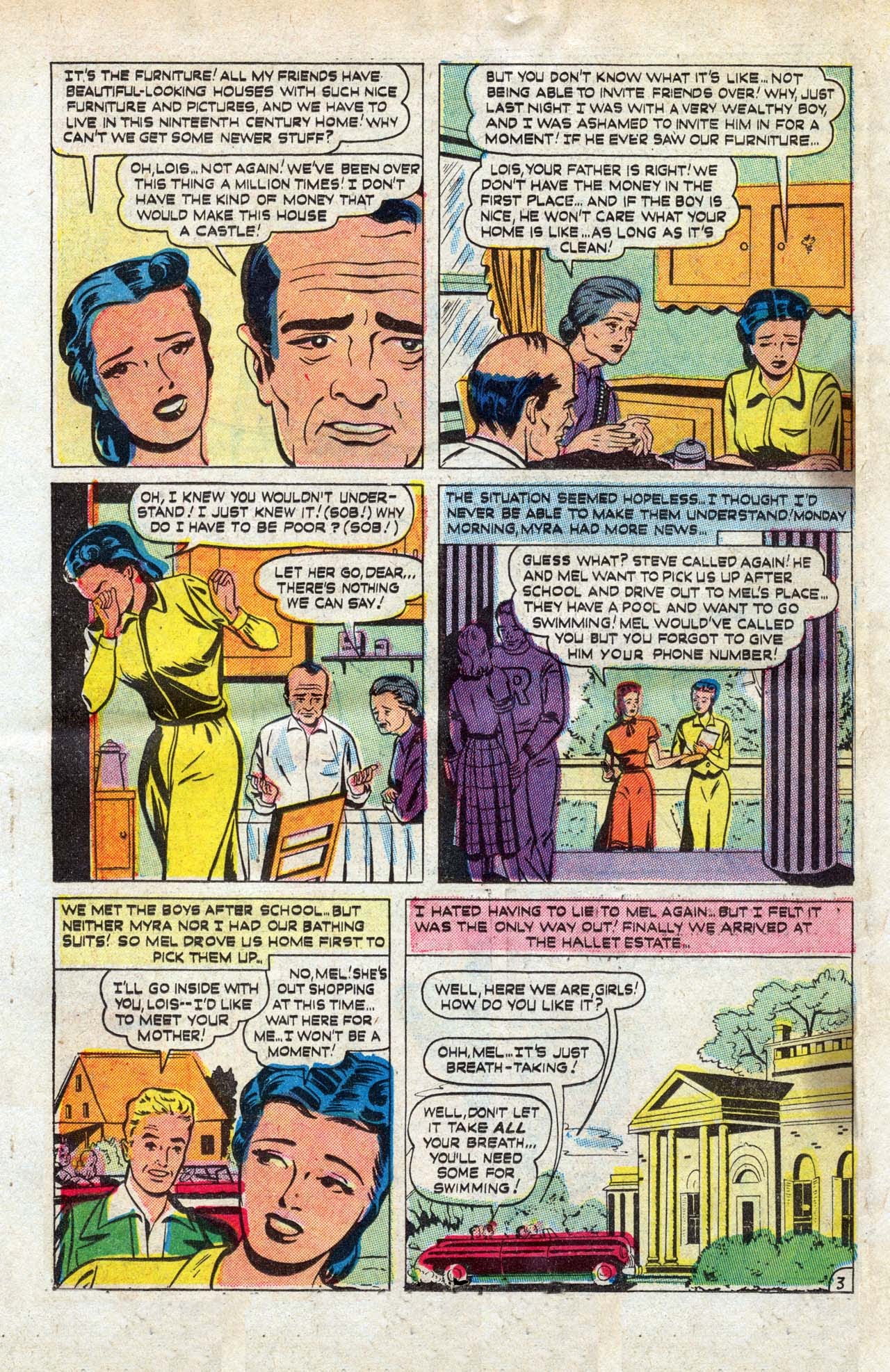 Read online Girl Comics (1949) comic -  Issue #2 - 38