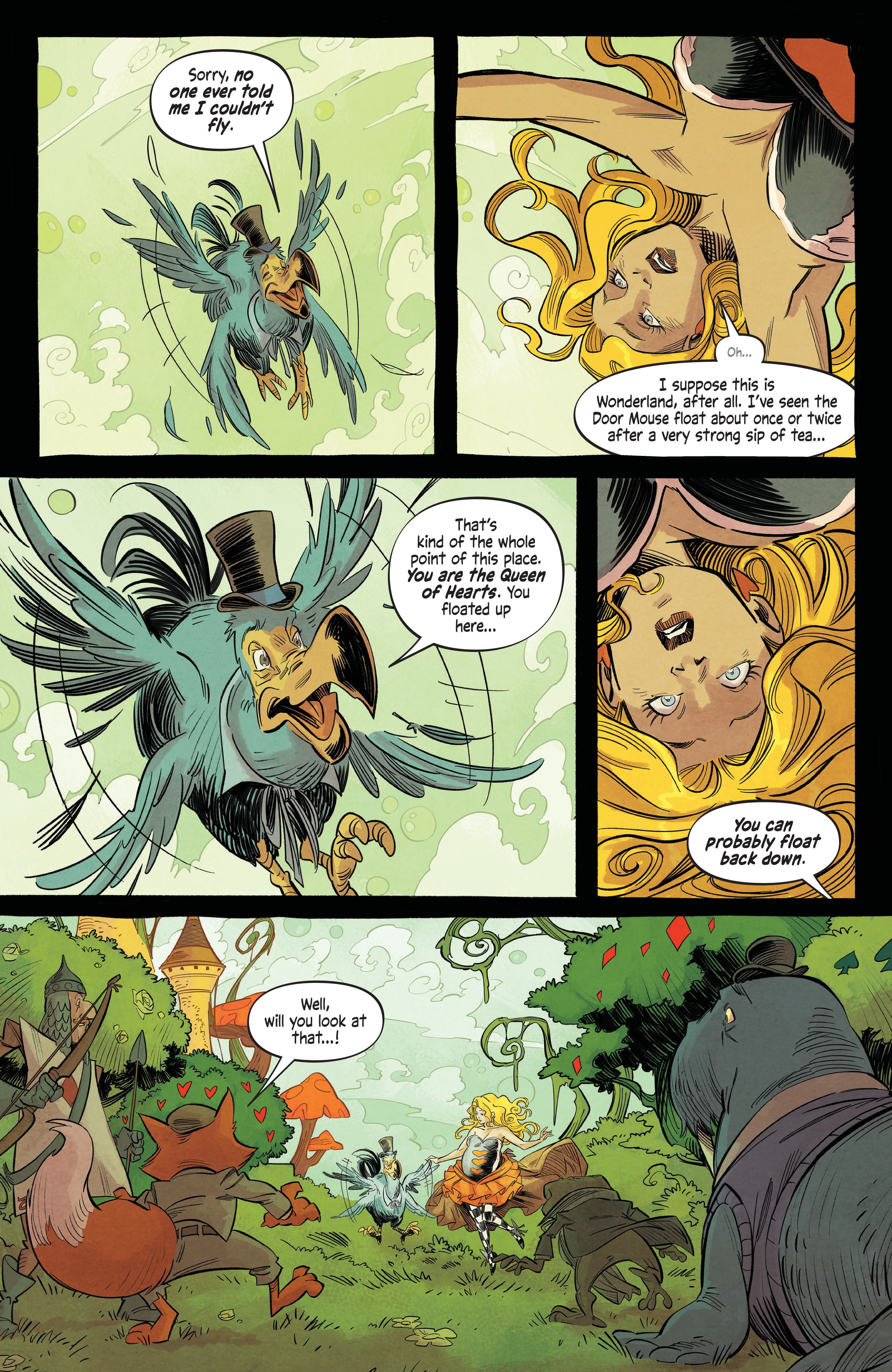 Read online Alice Never After comic -  Issue #4 - 11