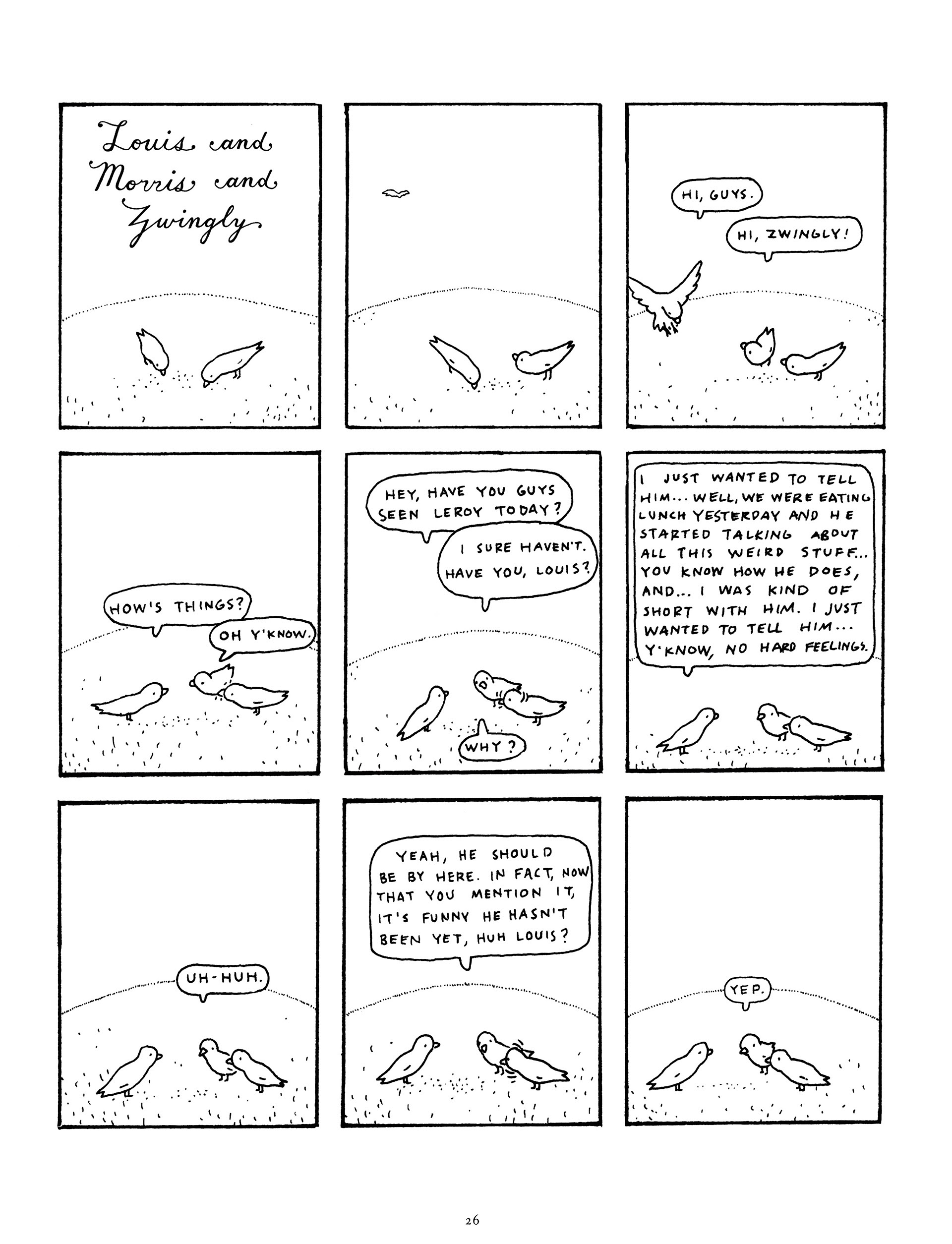 Read online Big Questions comic -  Issue # TPB (Part 1) - 38